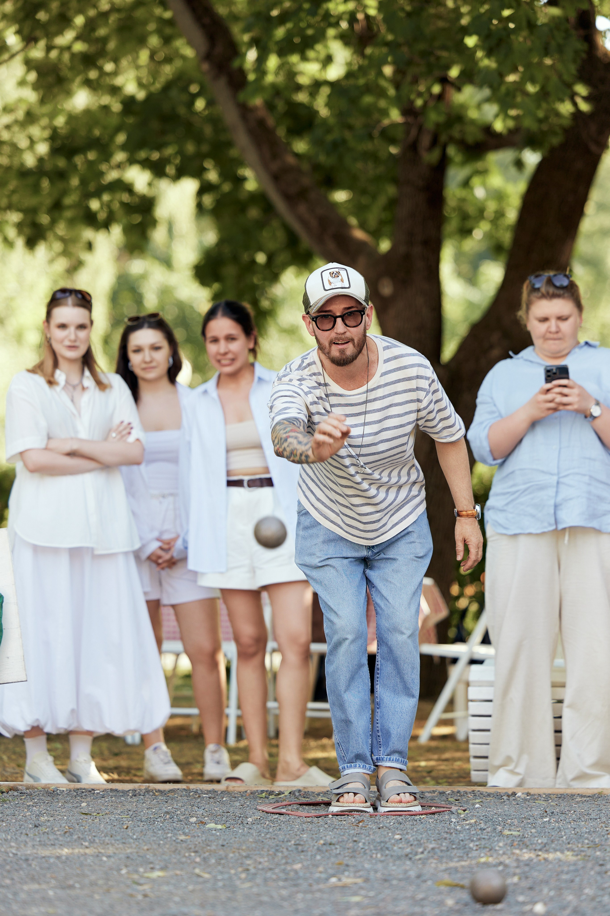 Игра в Петанк. Фотограф Дмитрий Тур — профессиональная фотосъемка мероприятий и портретов в Москве и Московской области