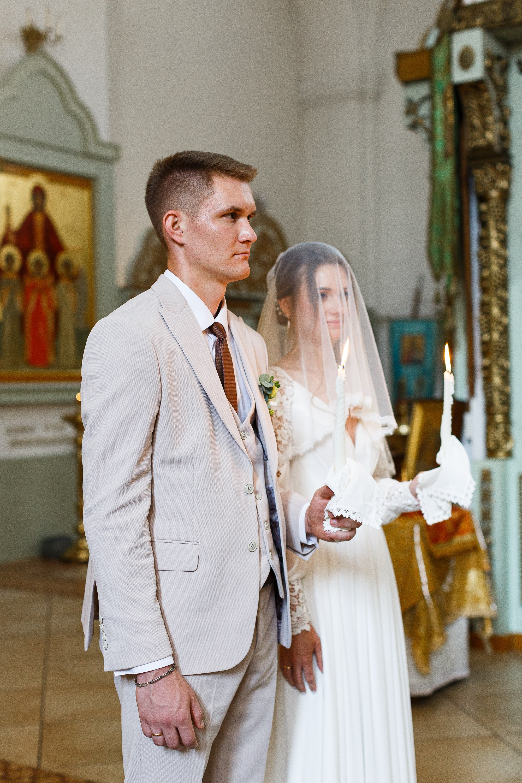 Венчание в храме Живоначальной Троицы на Шаболовке