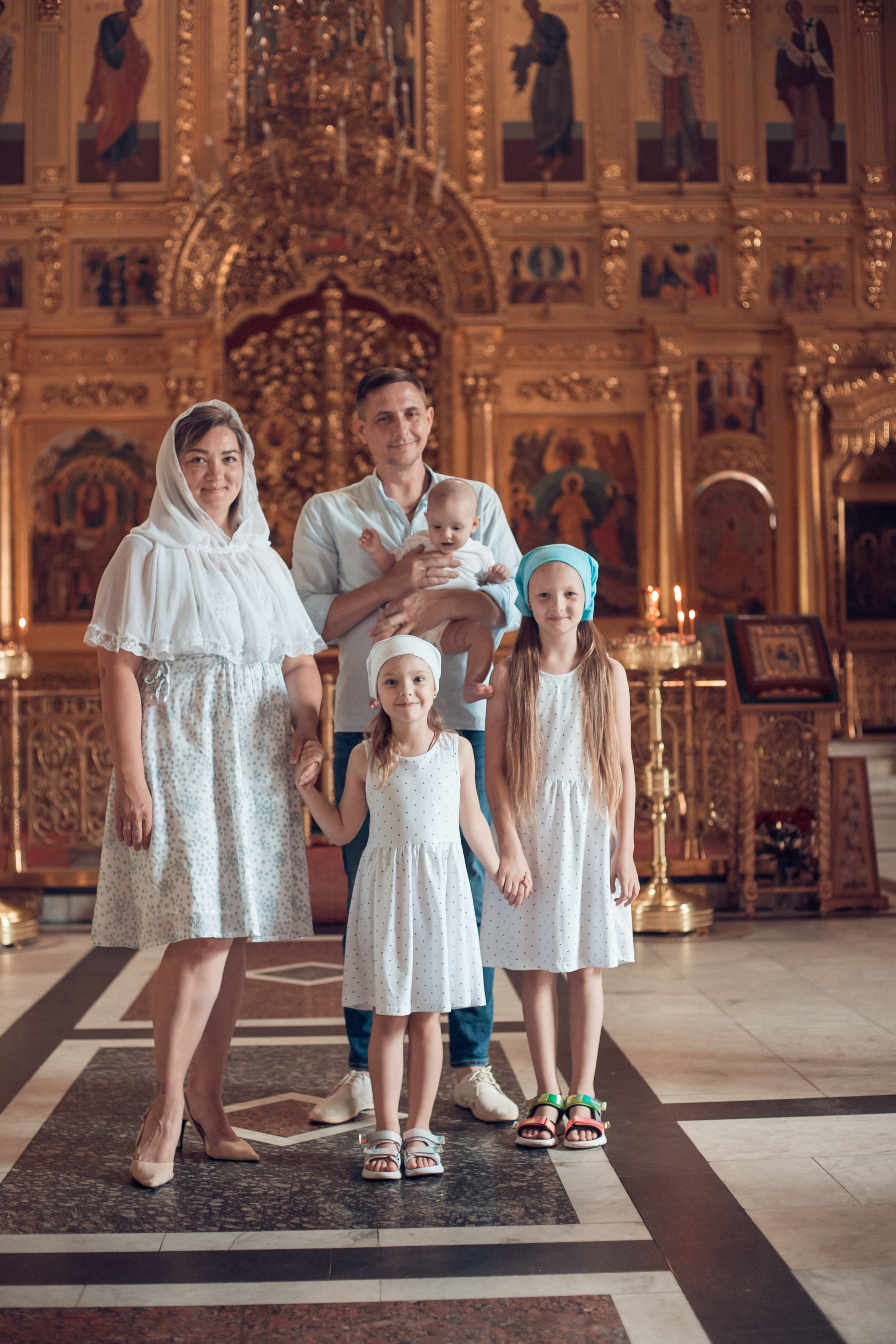 Крещение Татьяны в Свято-Троицком кафедральном соборе Калуги