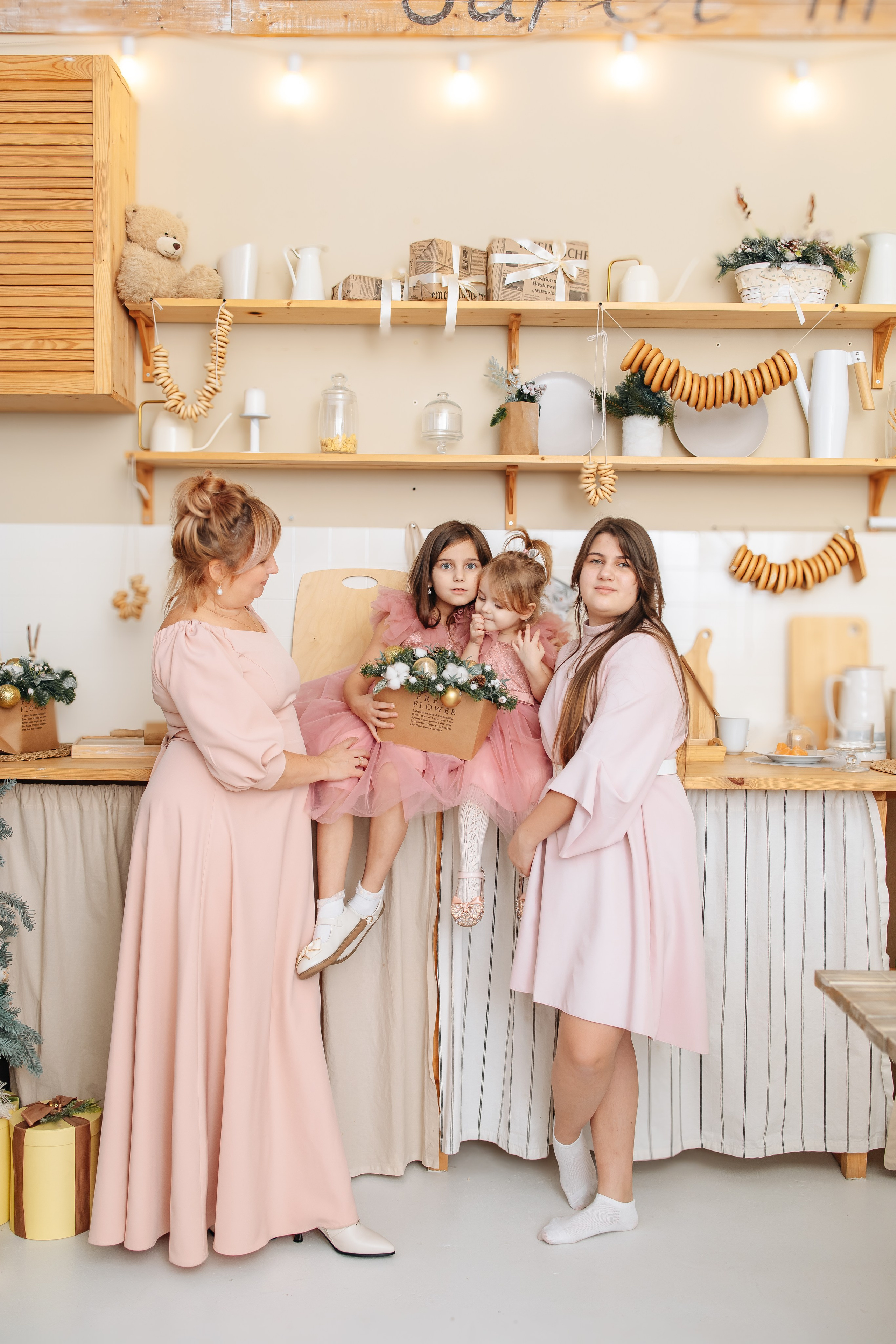 Семья в студии. Фотограф Алена Малинина в Санкт-Петербурге Пушкин Питер СПб Семейные и детские фотосессии