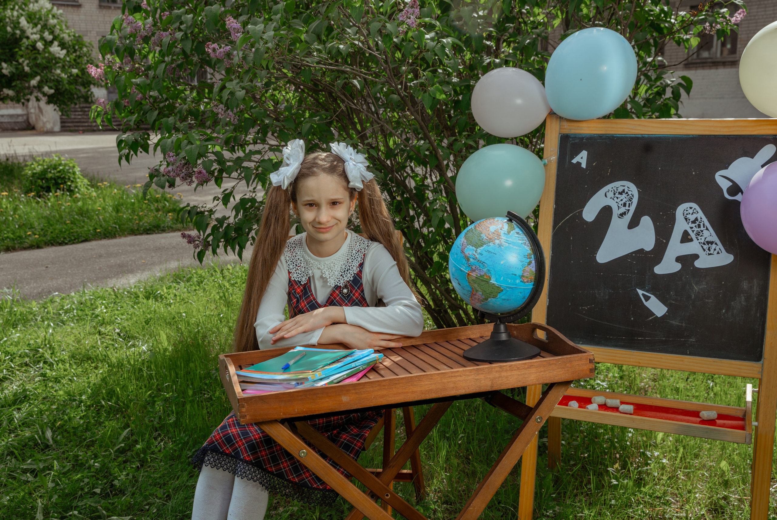 Школьная фотозона. Семейный и детский фотограф в Нижнем Новгороде