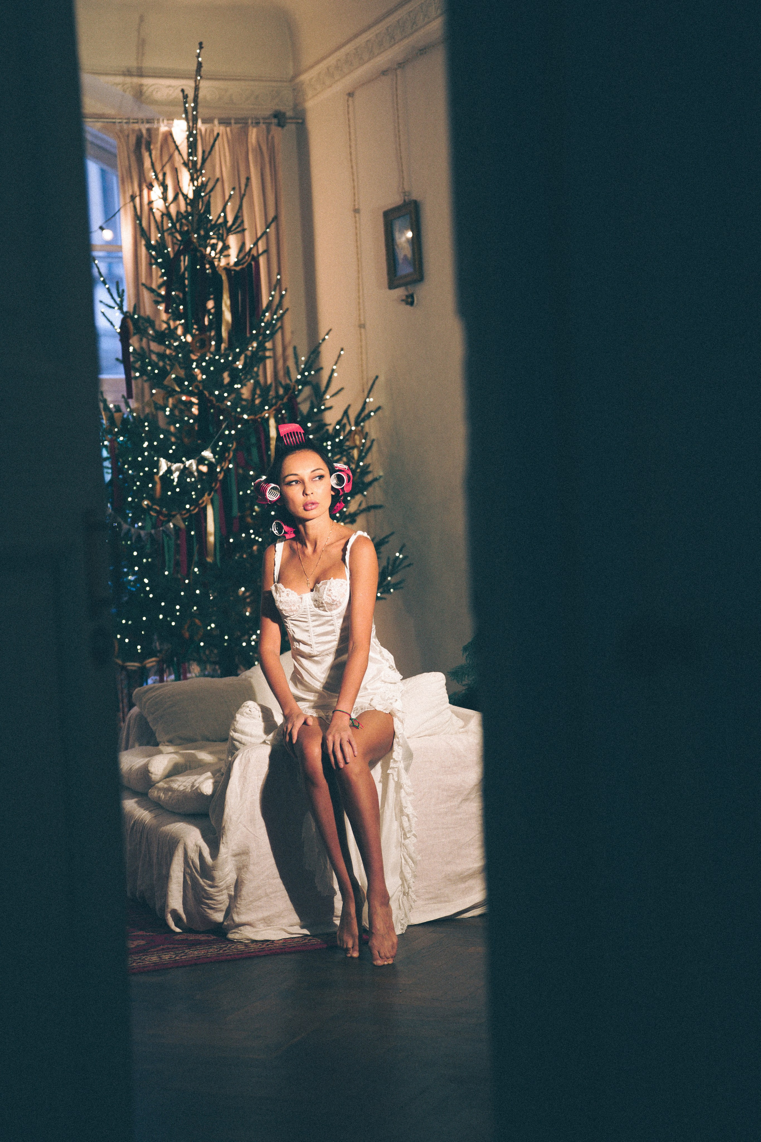 ФОТОСЕСИИЯ К НОВОМУ ГОДУ В АТМОСФЕРНОЙ СТУДИИВ ЦЕНТРЕ ПИТЕРАИ ВИНТАЖНЫЙ ОБРАЗ. Профессиональный фотограф, Санкт-Петербург — Виктория Богомолова