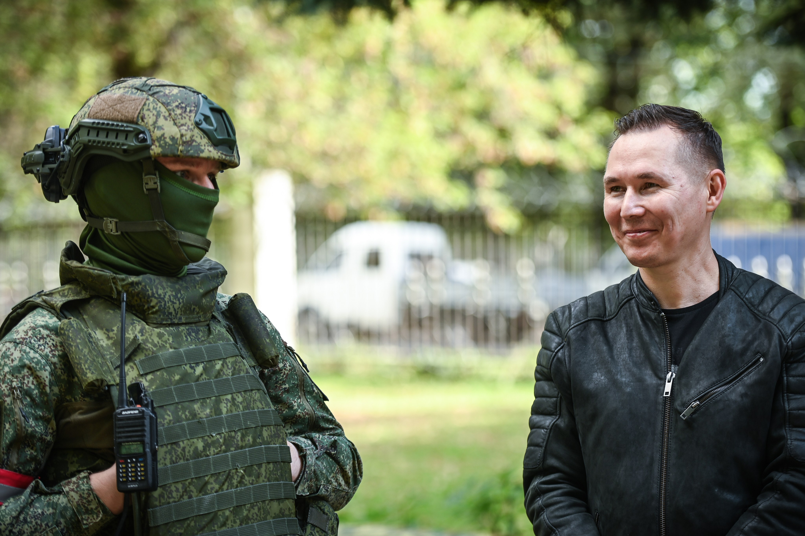 Сигнал «Sos» учения при атаке БПЛА. Фотограф в Москве Тамрико Федосеева