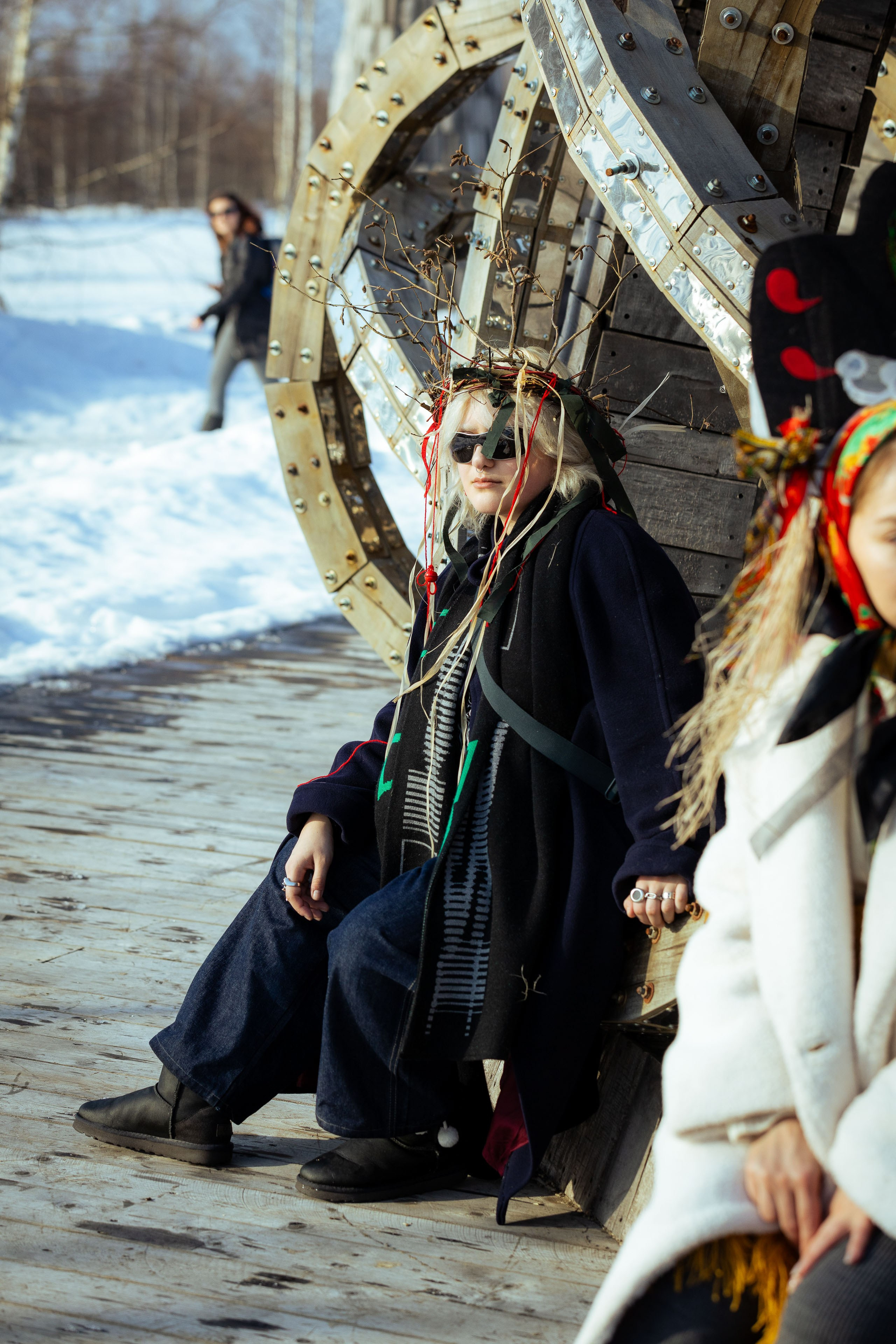 Масленица в Никола-Ленивце, весна 2024 г. Фотограф Виноградов Константин