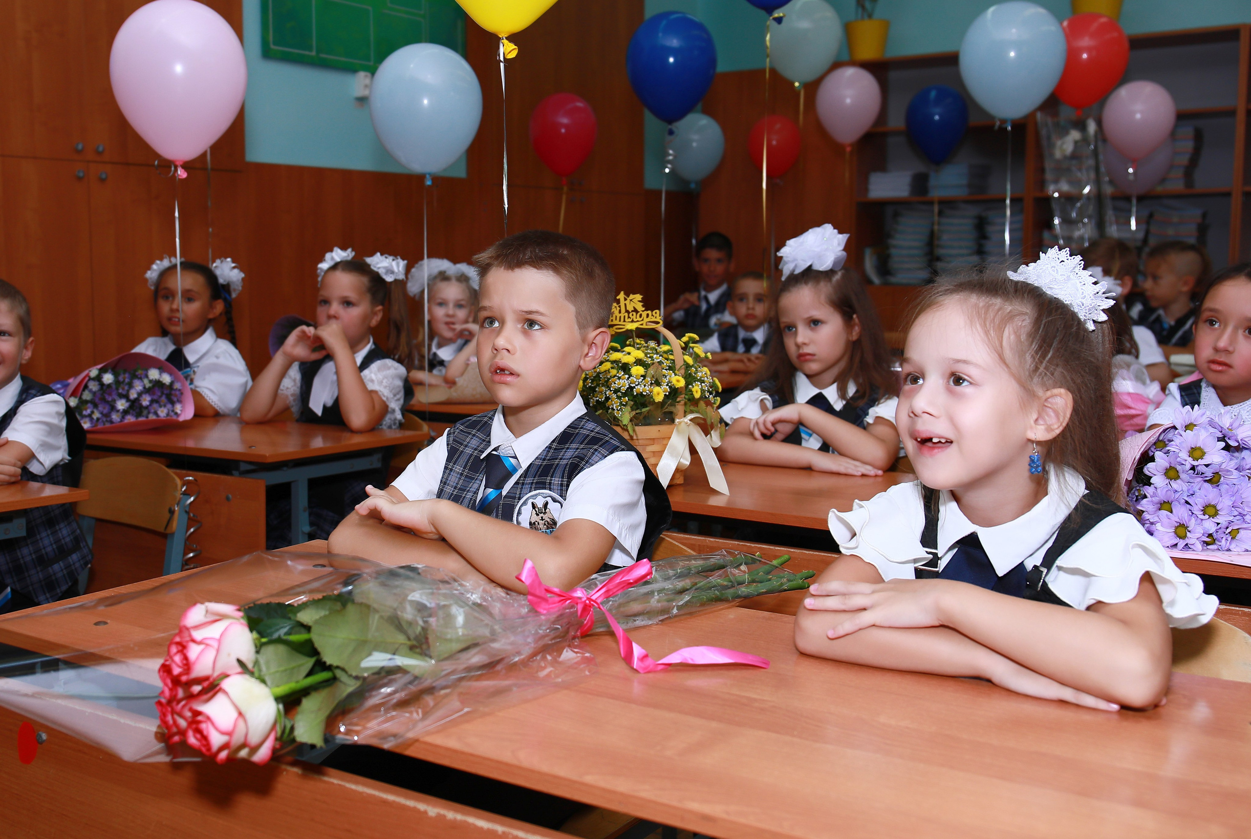 1 сентября (Школа 31). Детский семейный фотограф Краснодар