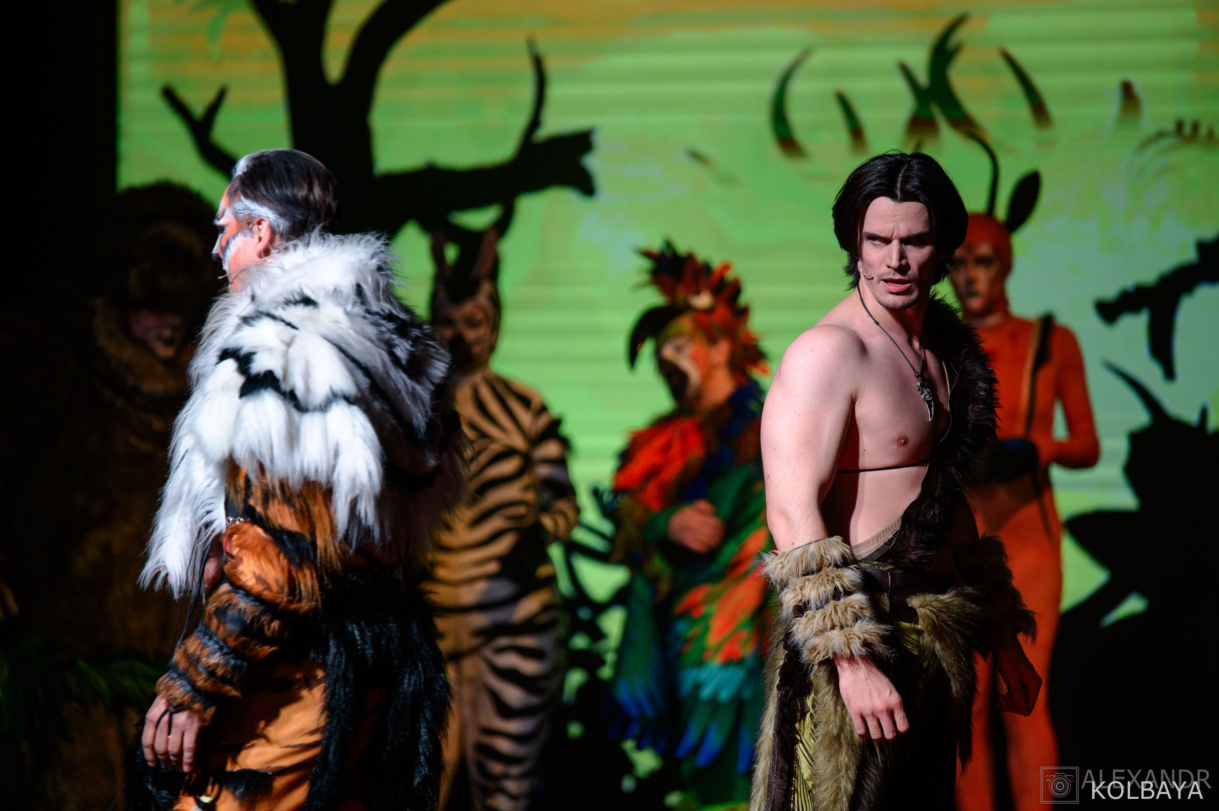 Мюзикл «Маугли». Концертный и театральный репортажный фотограф в Москве Александр Колбая