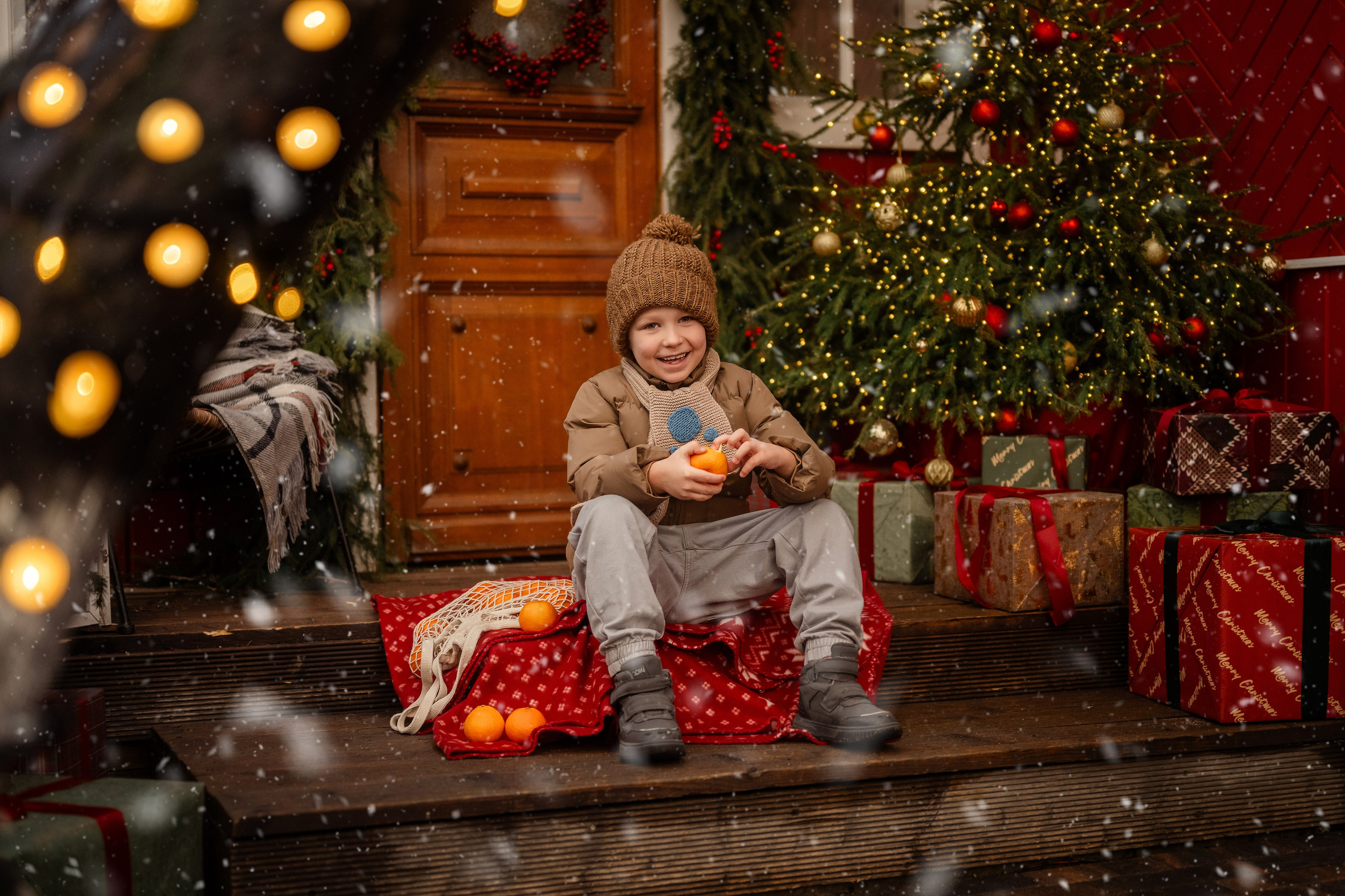 Семья на даче. Свадебный и семейный фотограф в СПб Валерия Фомичева