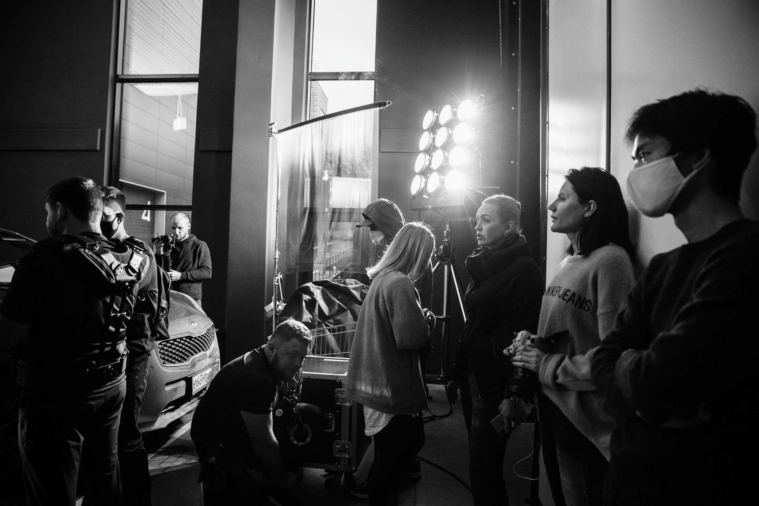 ФК Би-2 & Лиза Громова Мосфильм. Ольга Пилант. АРТ, бэкстейдж, свадебная и семейная фотография, городской портрет, интерьерная фотография