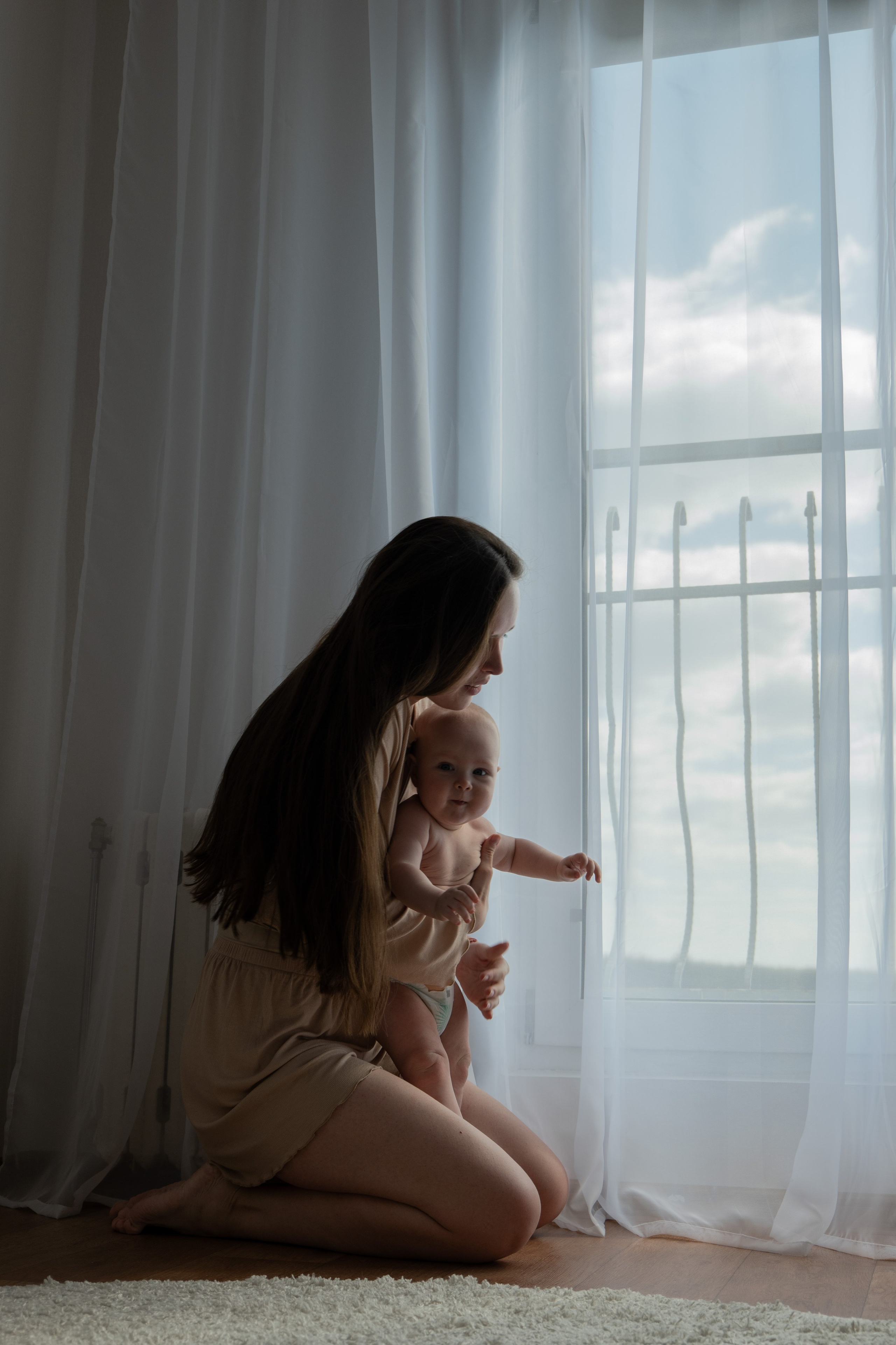 Мама и малыш 6 мес. Фотограф видеограф Ольга Василевская