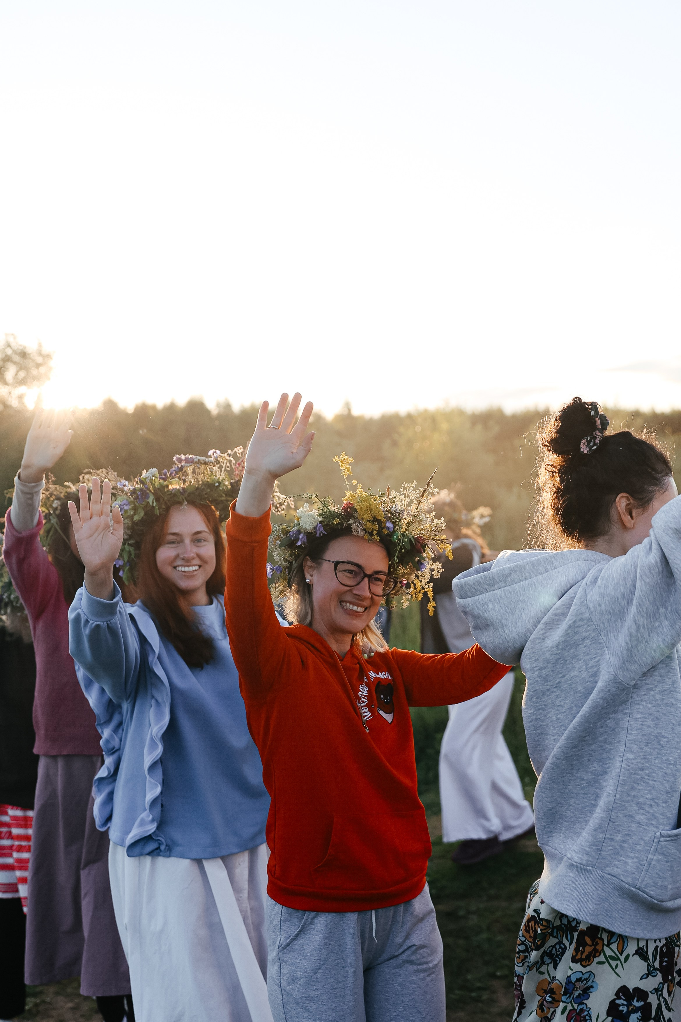 Йога-ретрит в Завидово на Иван Купалу. Фотограф и видеограф Анна Домашенко