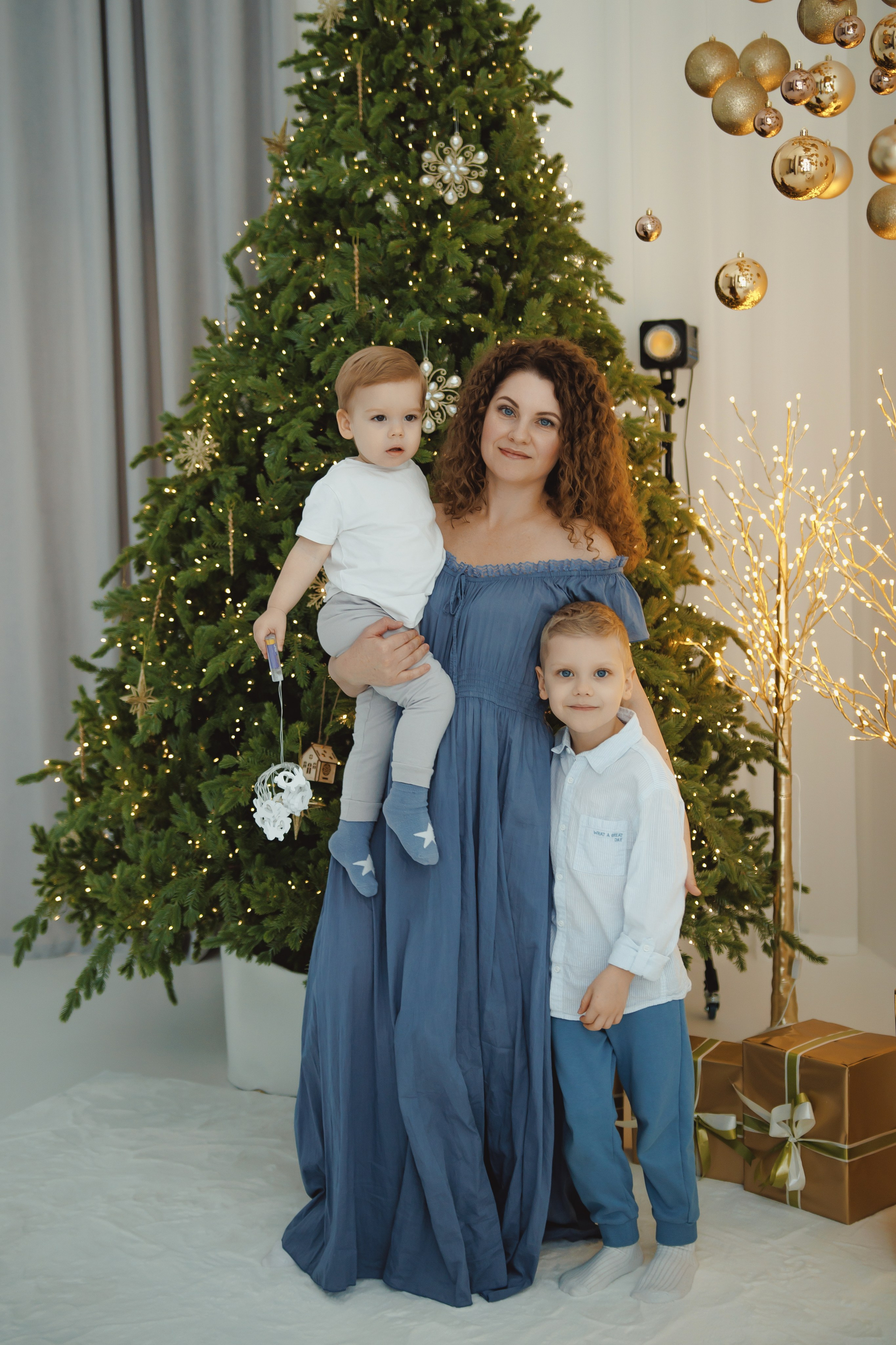 Семейная новогодняя. Диана фотограф в Краснодаре