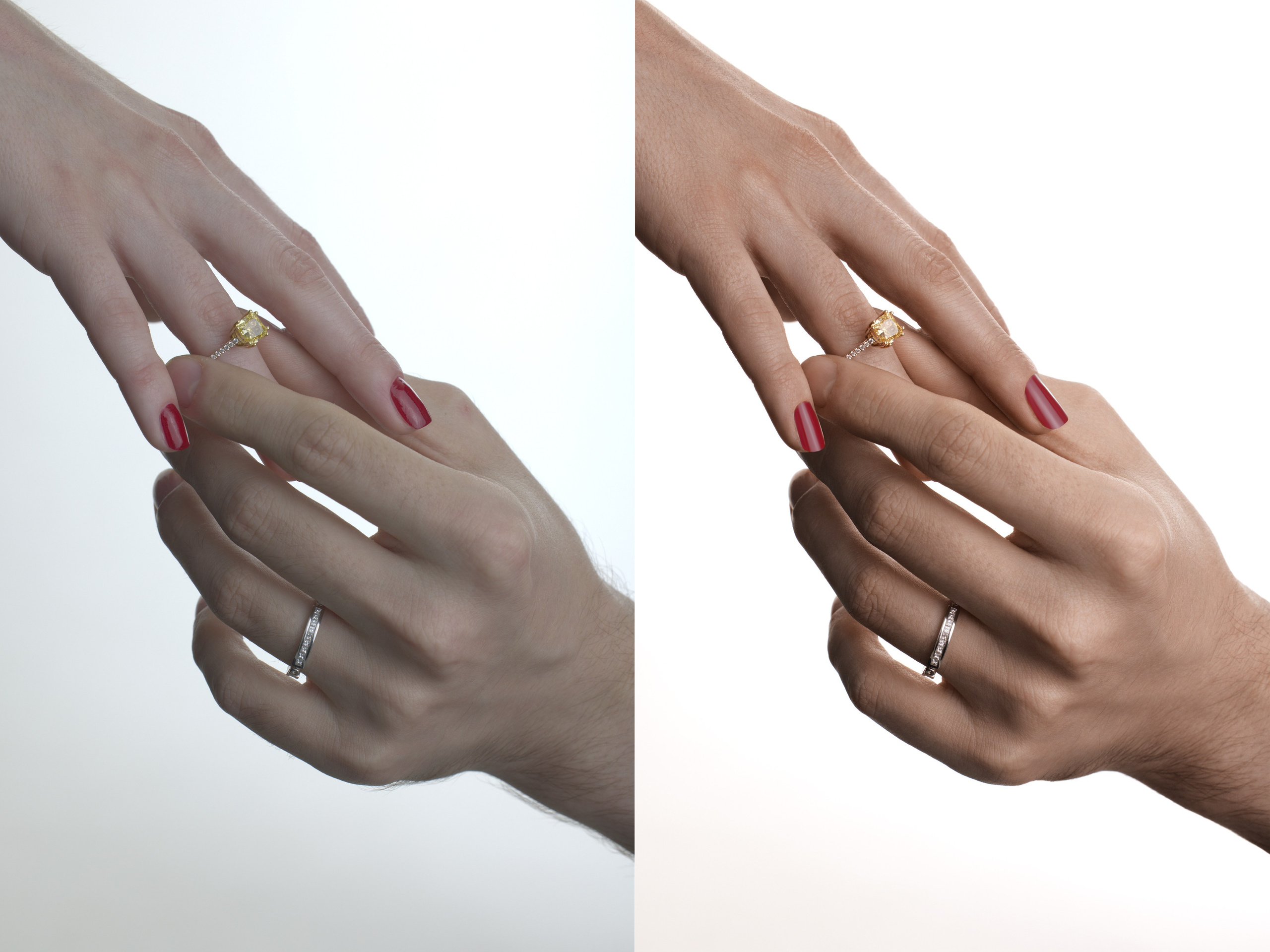 Ювелирная ретушь колец из натуральных камней и бижутерии | Студия SVITHART