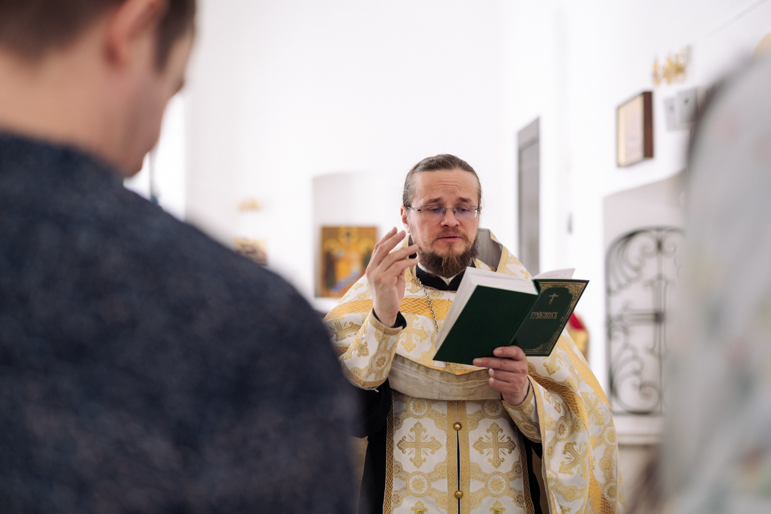 Крещение млд. Фёдора. Семейный фотограф на крещение, венчание в Иваново Галина Скурихина
