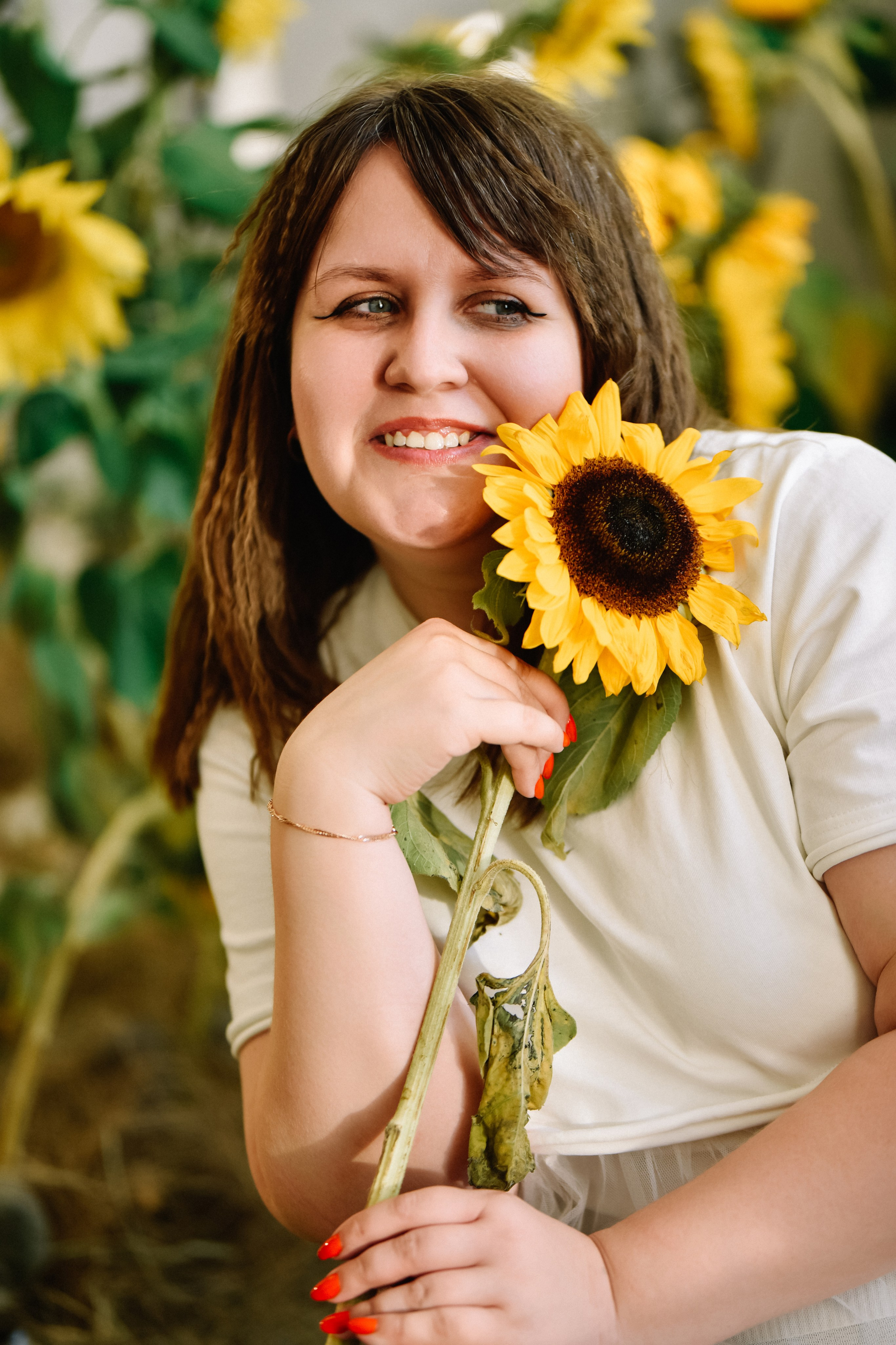 Анна подсолнухи