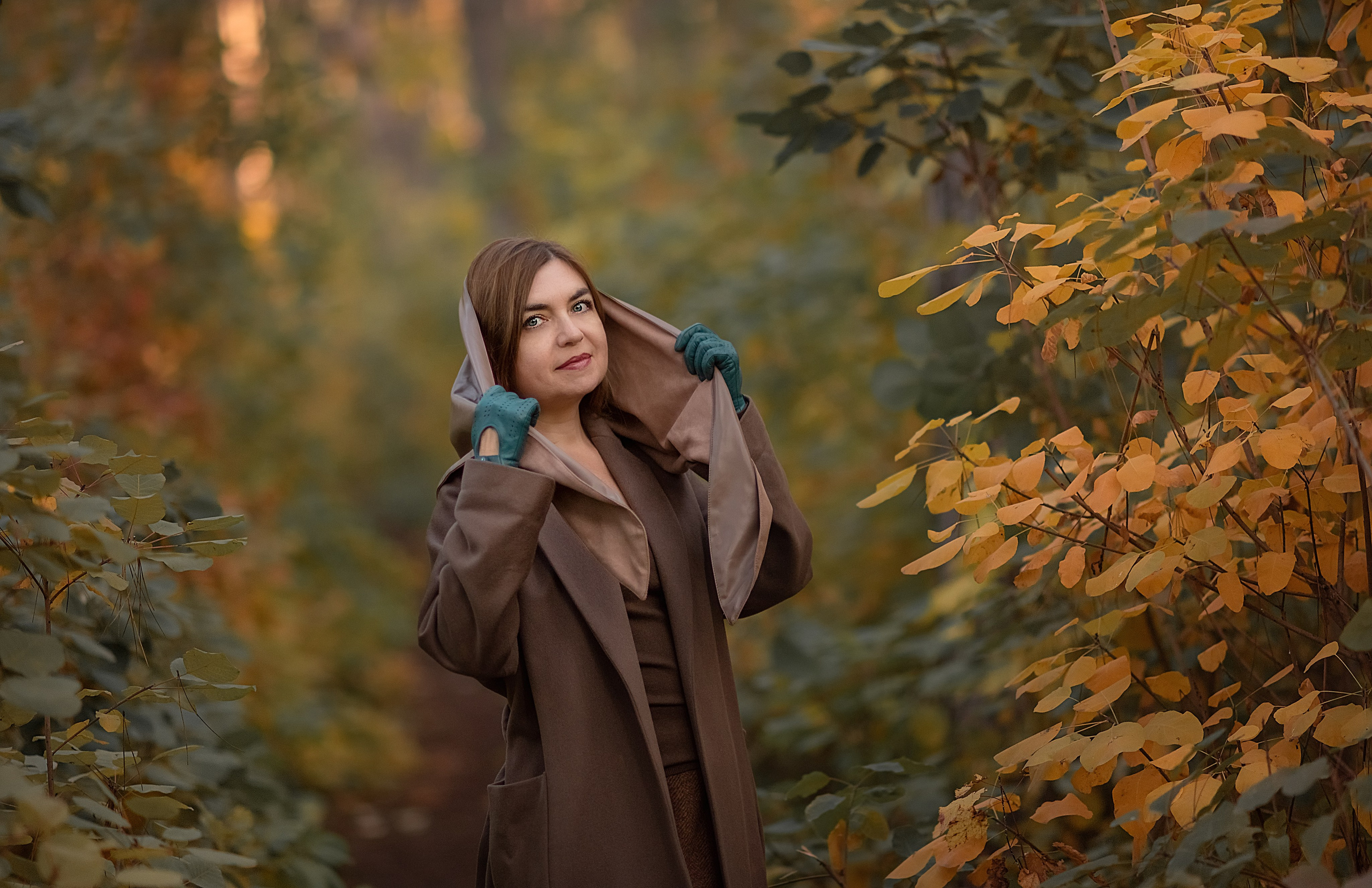 Света в осеннем лесу. Семейный, детский и женский фотограф в Ростове-на-Дону Кирилина Екатерина