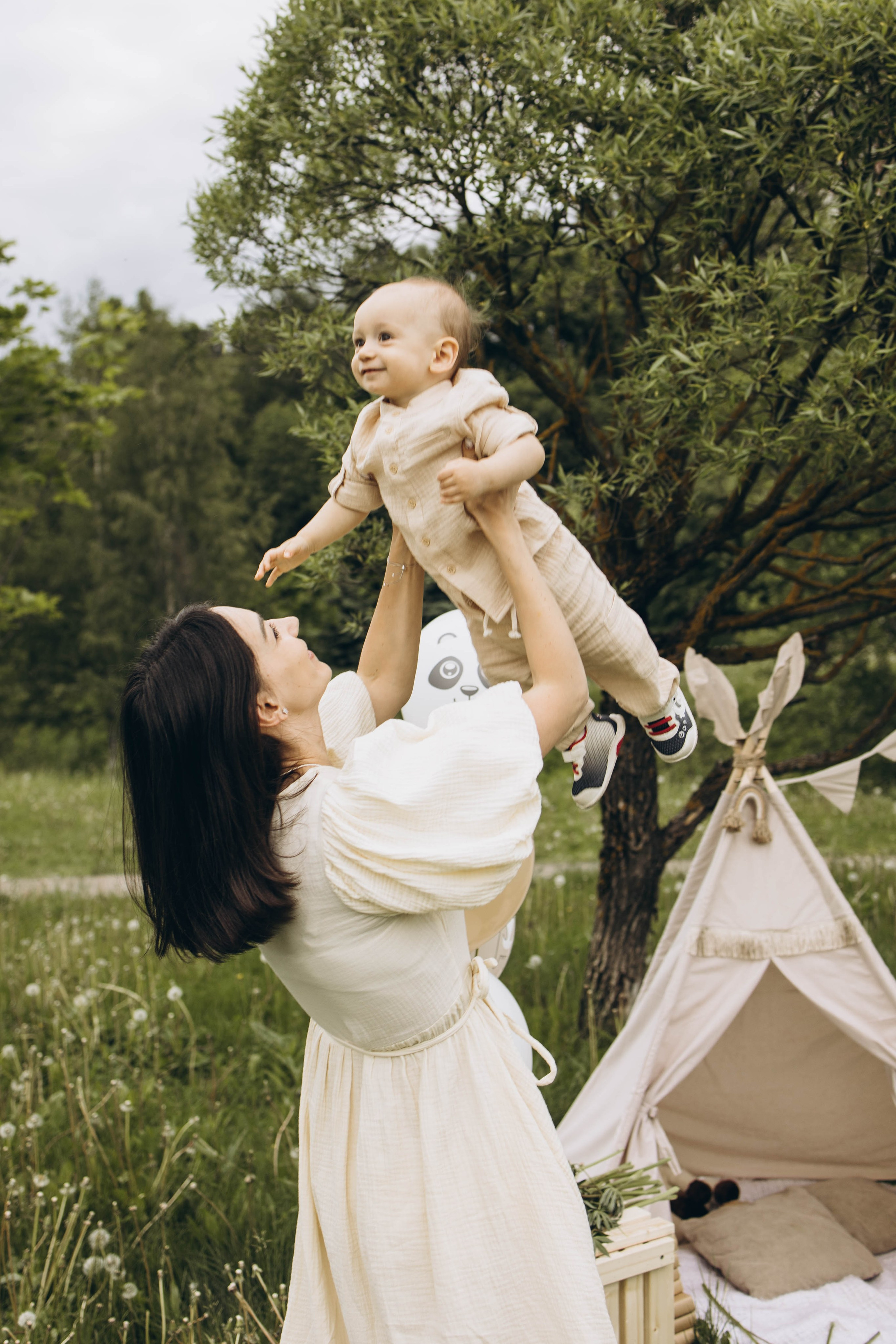 Маша, Женя, Ариана и Мирон. Семейный фотограф в Москве Виктория Ястребинская