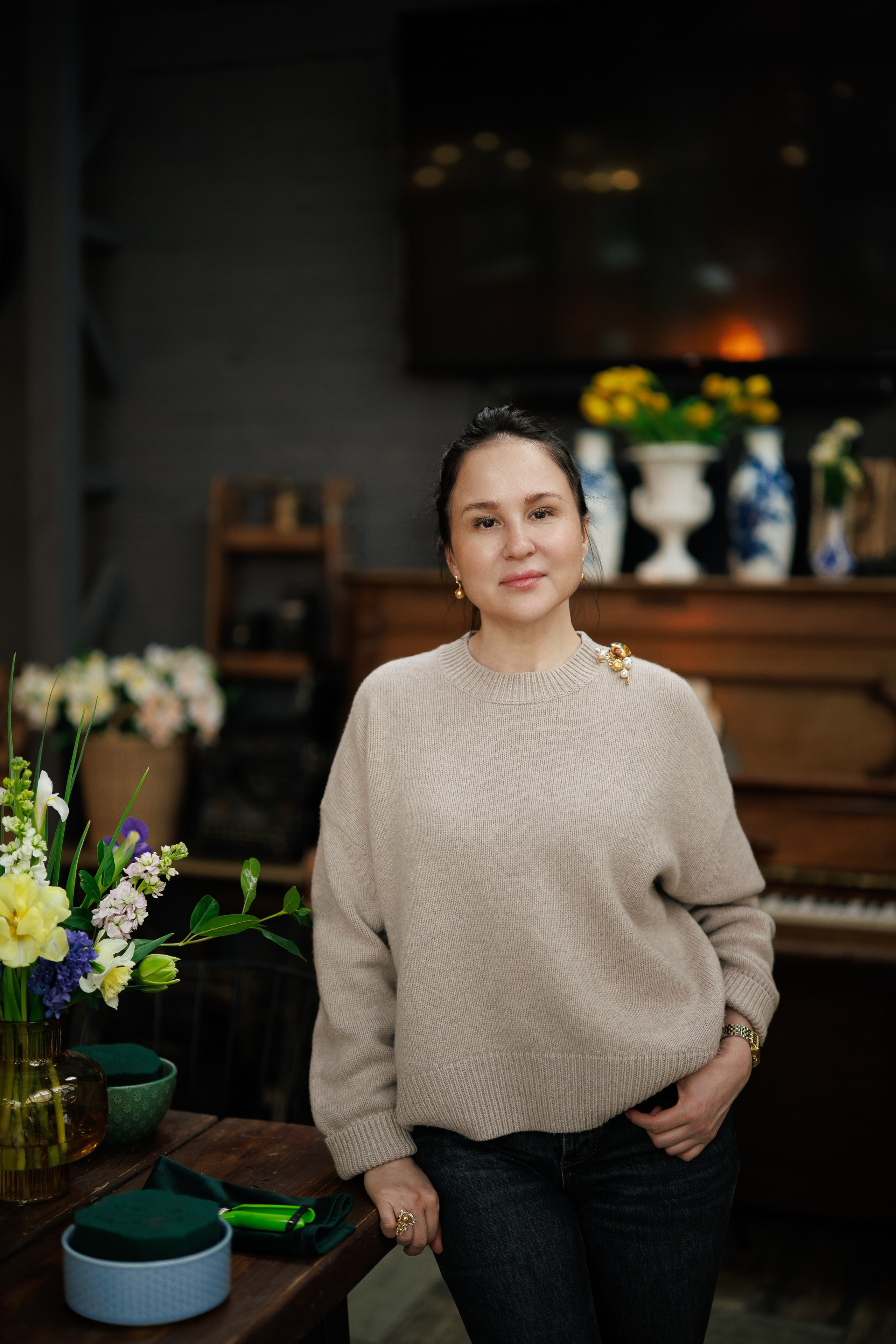 Мастер класс по цветочным композициям. Репортажный фотограф Ростов-на-дону