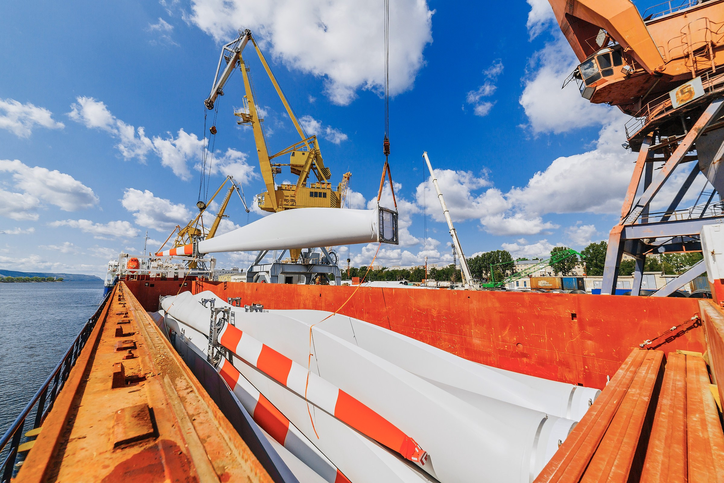 MAMMOET транспортировка ветрогенераторов VESTAS в Казахстан. Фотограф на мероприятие, свадьбу в Тольятти, Самара | Демотченко Андрей