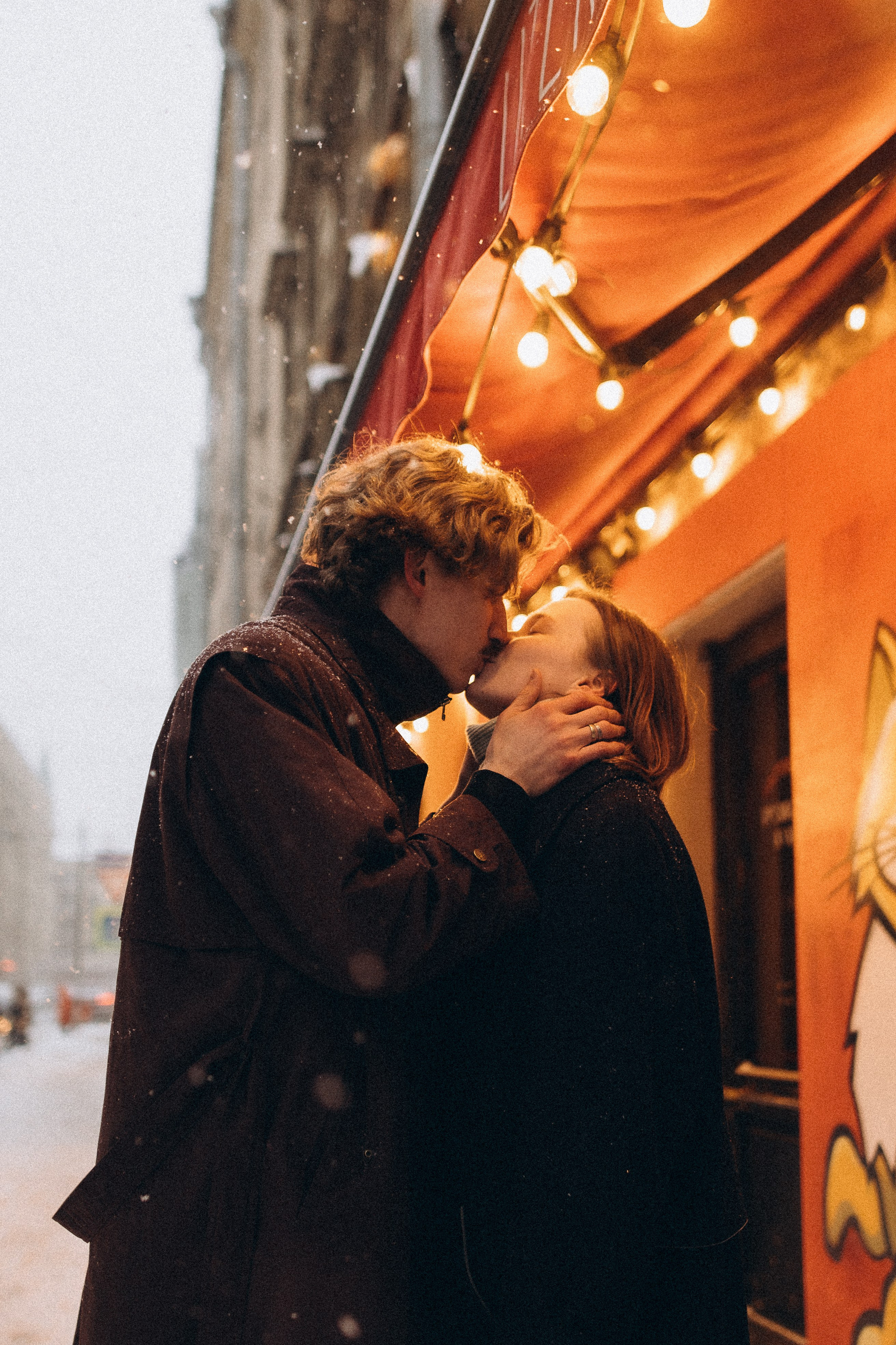 Снежная лав стори. Фотограф ПИТЕР СПБ Надежда Баранова