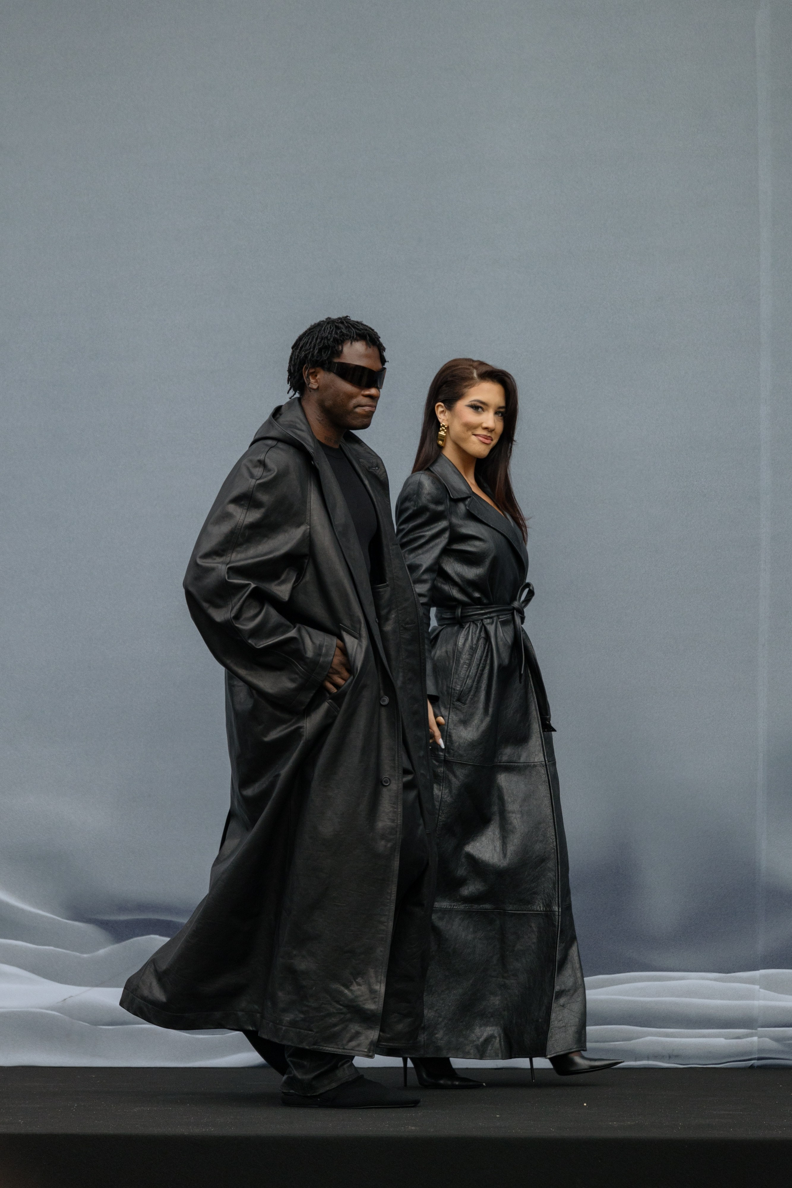 BALENCIAGA PFW WOMENSWEAR FALL-WINTER 24/25. Photographer in Milan Ivan Goncharov