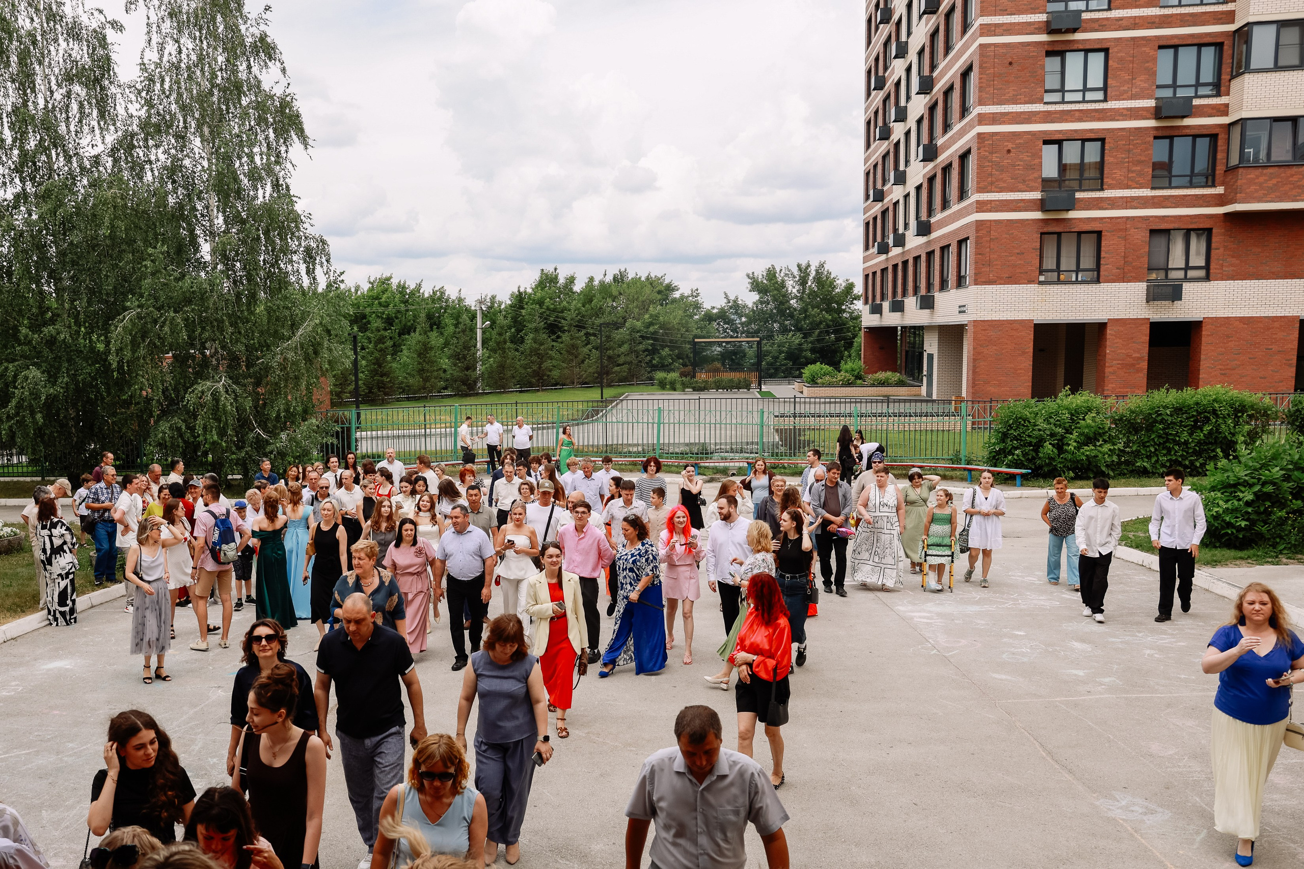 Выдача Аттестатов школа 210. Фотограф Юлия Мальцева