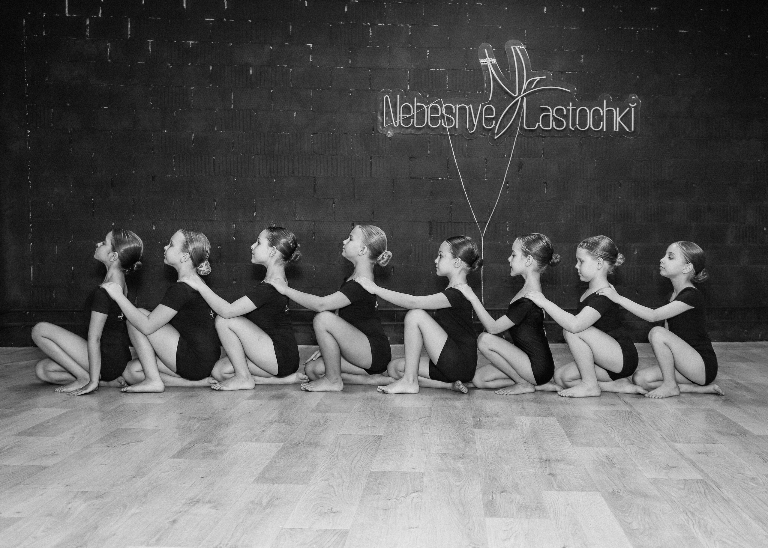 Младшие в студии. Фотограф Юлия Мальцева