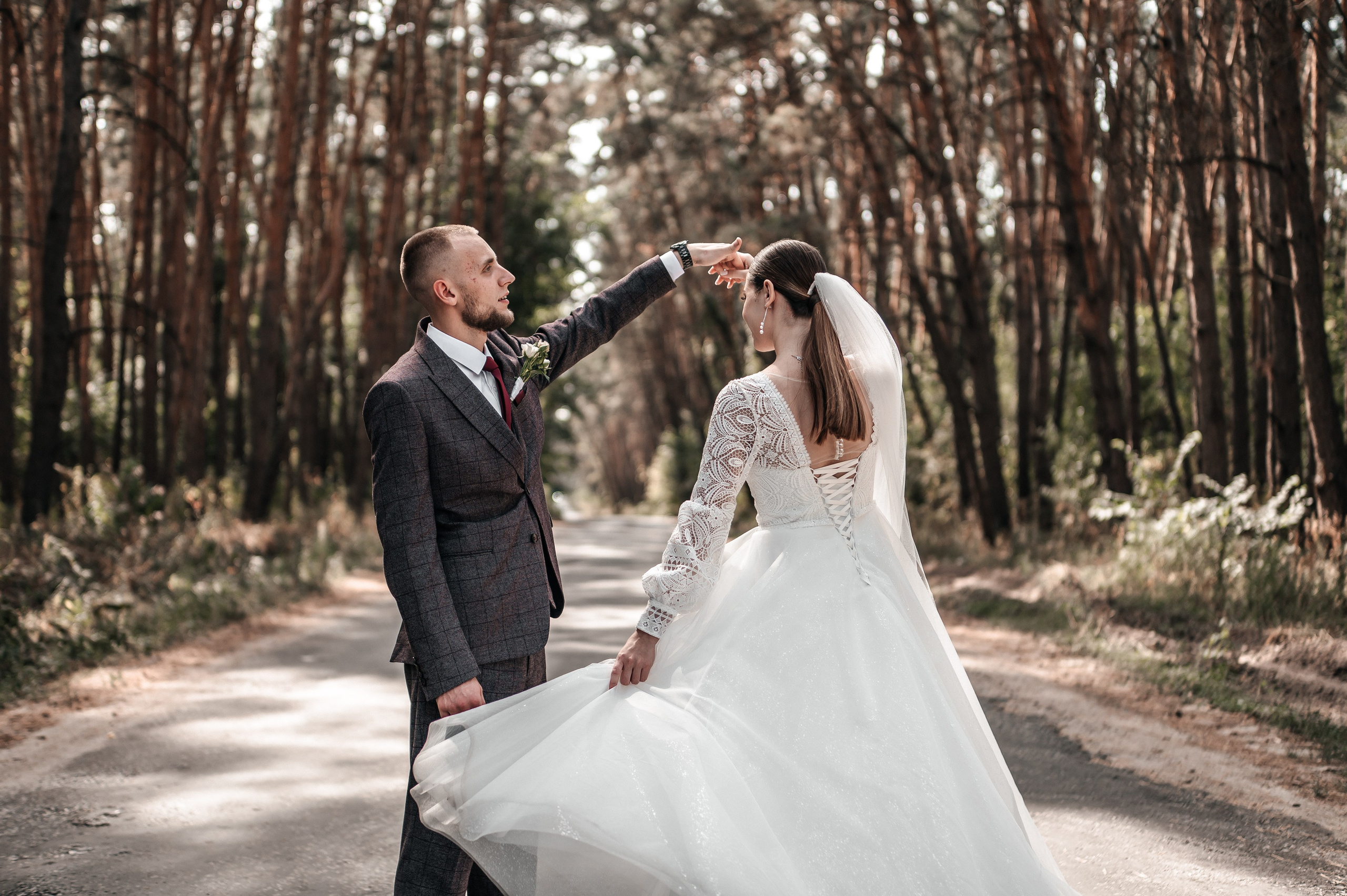 Максим и Наталья. Сборы, прогулка. Фотограф Екатерина Бочарникова