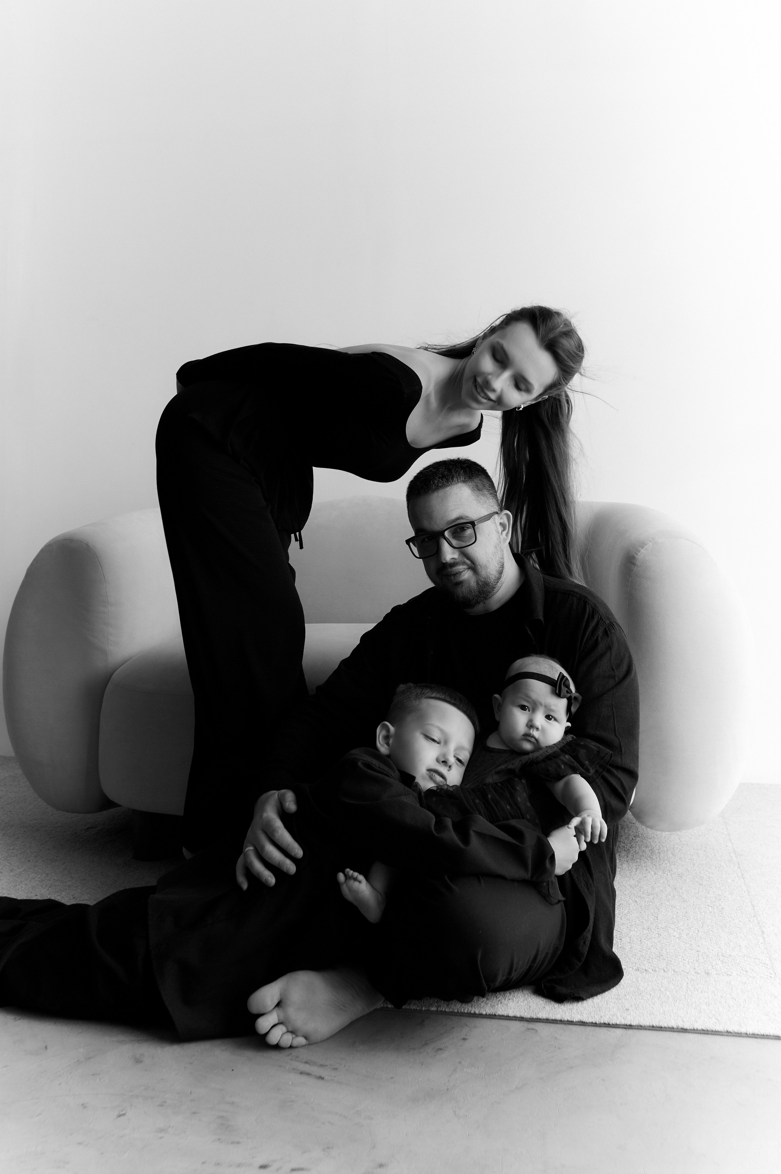 Лиза и ее семья. Фотограф Регина С