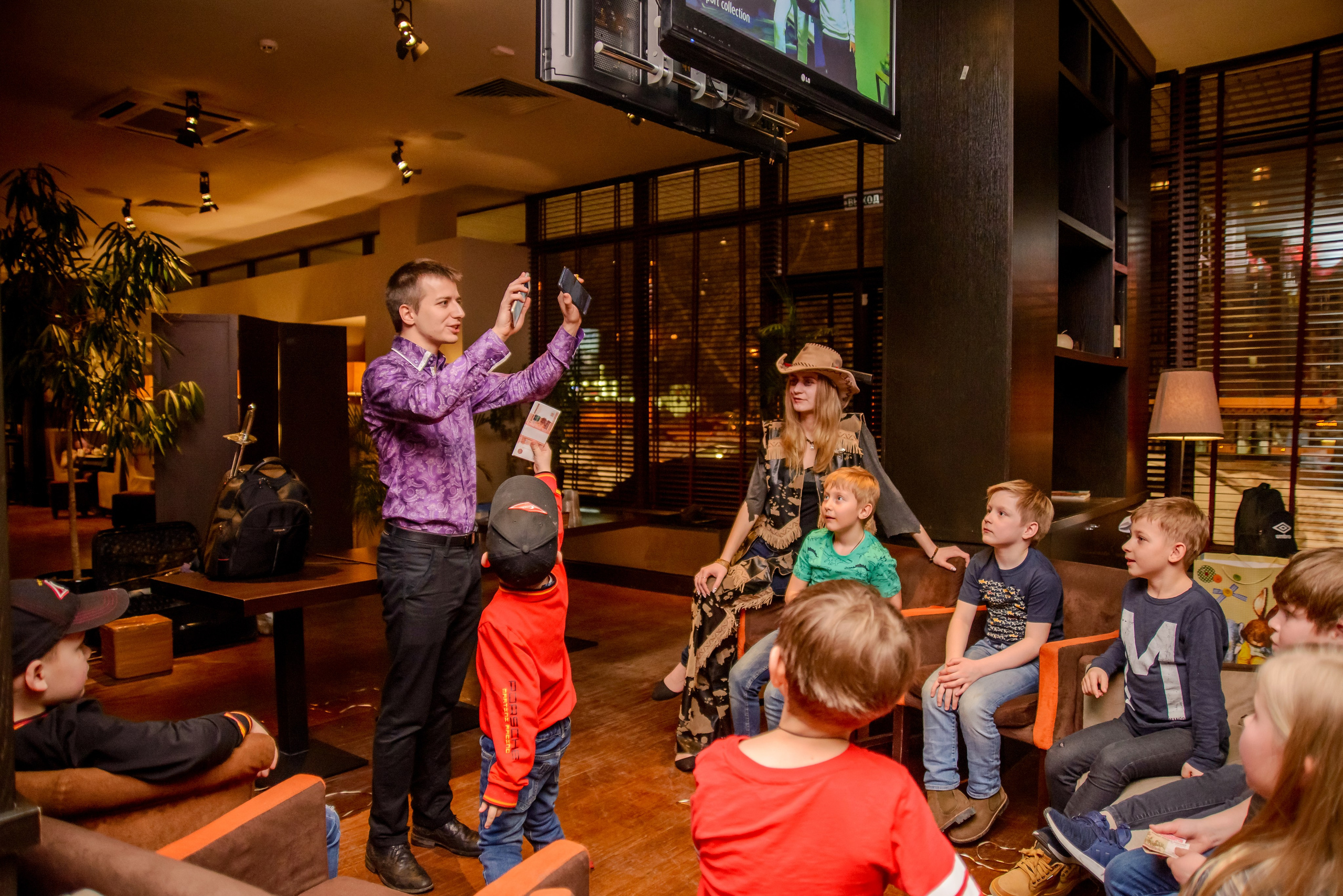 Детский день рождения в ресторане