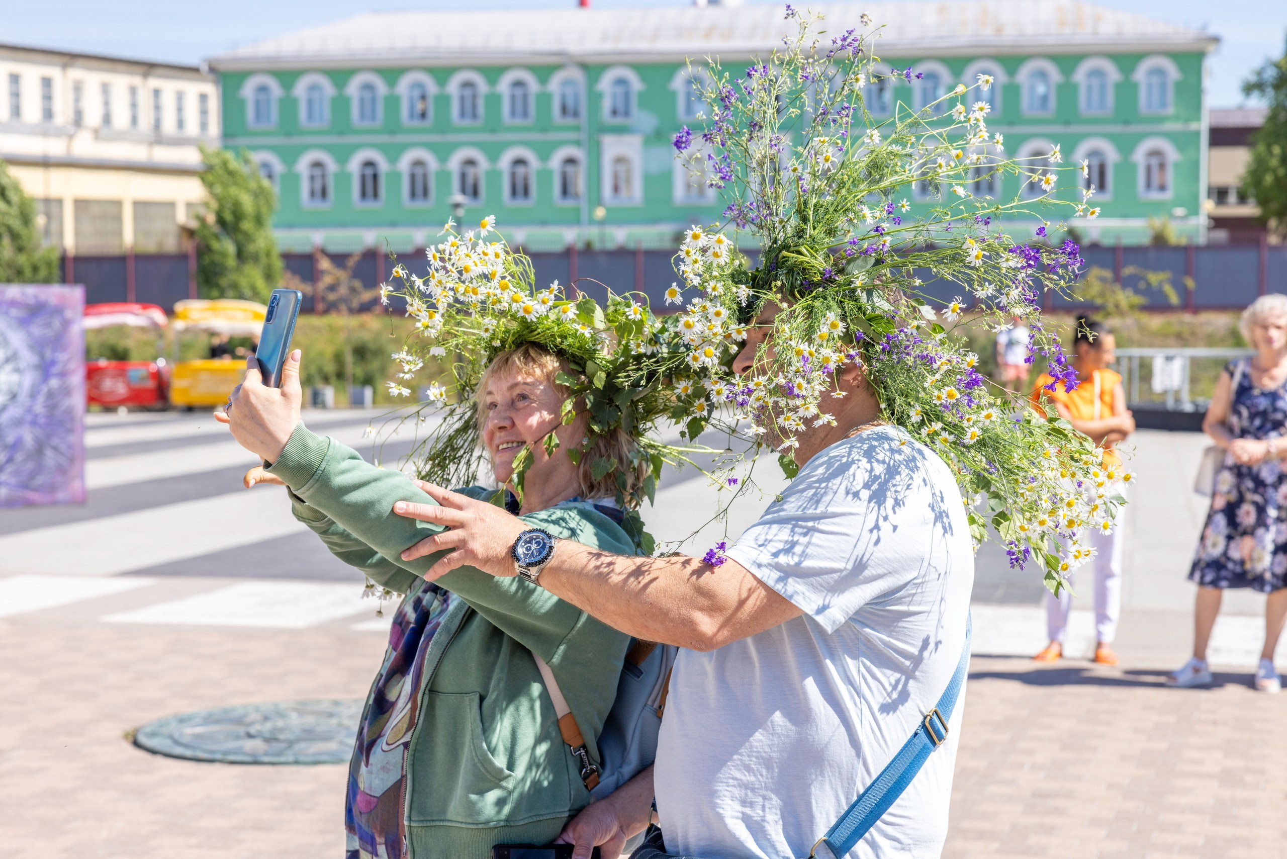 Фестиваль «Ромашковый хоровод». Северная ходьба. Фотограф в Туле Крупский АнДРей. Фотостудия «КАДР71» в Туле