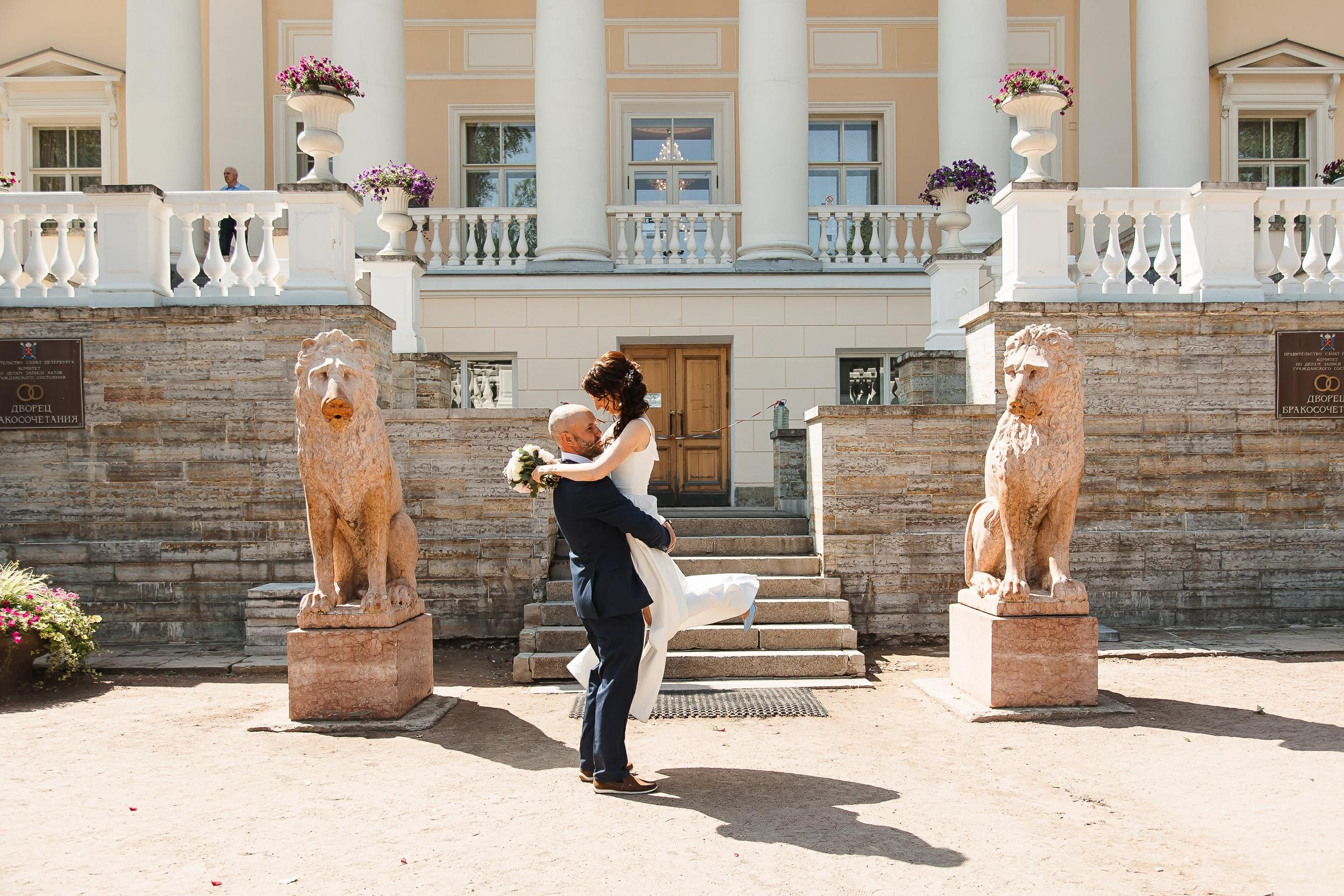 Свадьба Елены и Антона в Пушкине