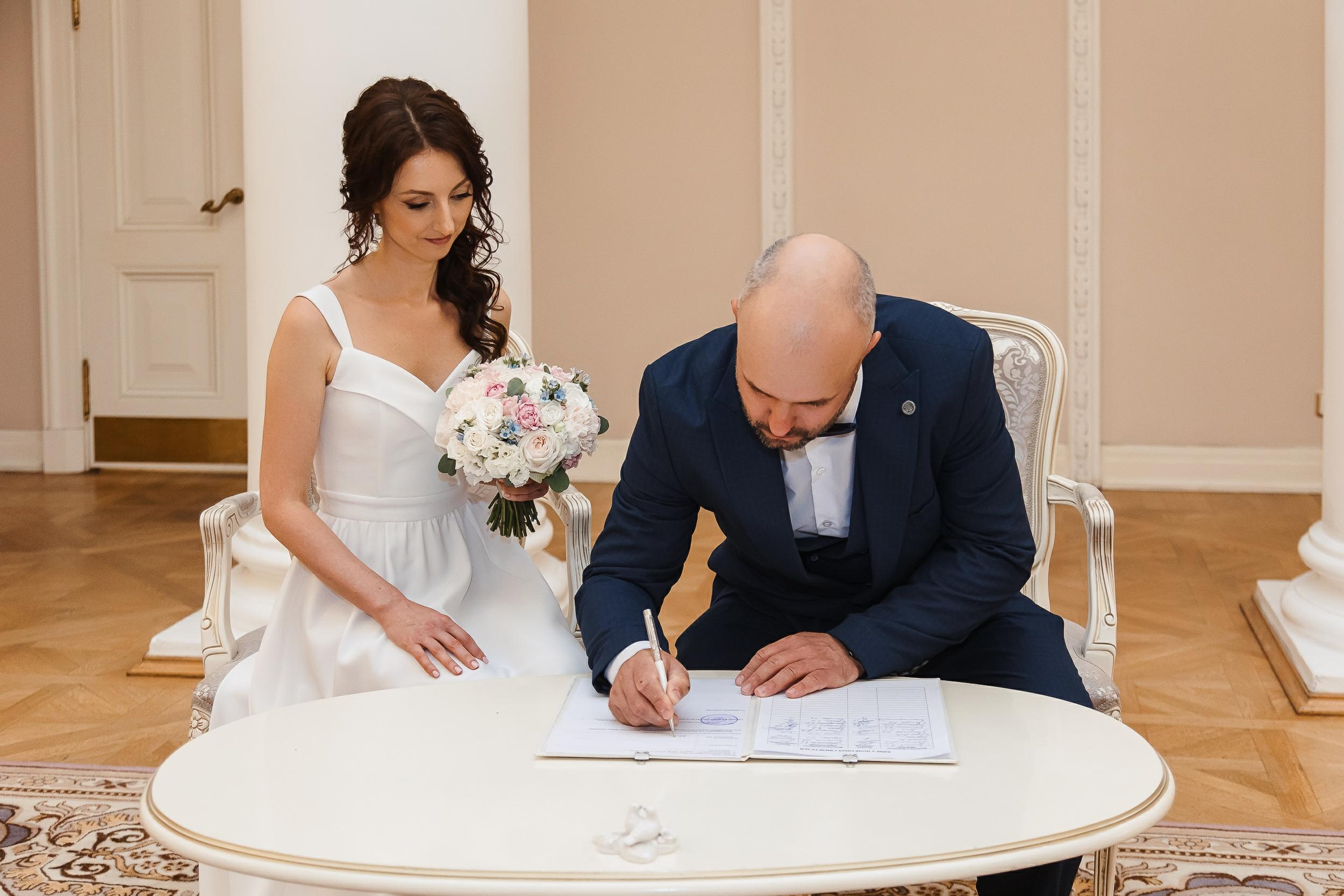 Свадьба Елены и Антона в Пушкине