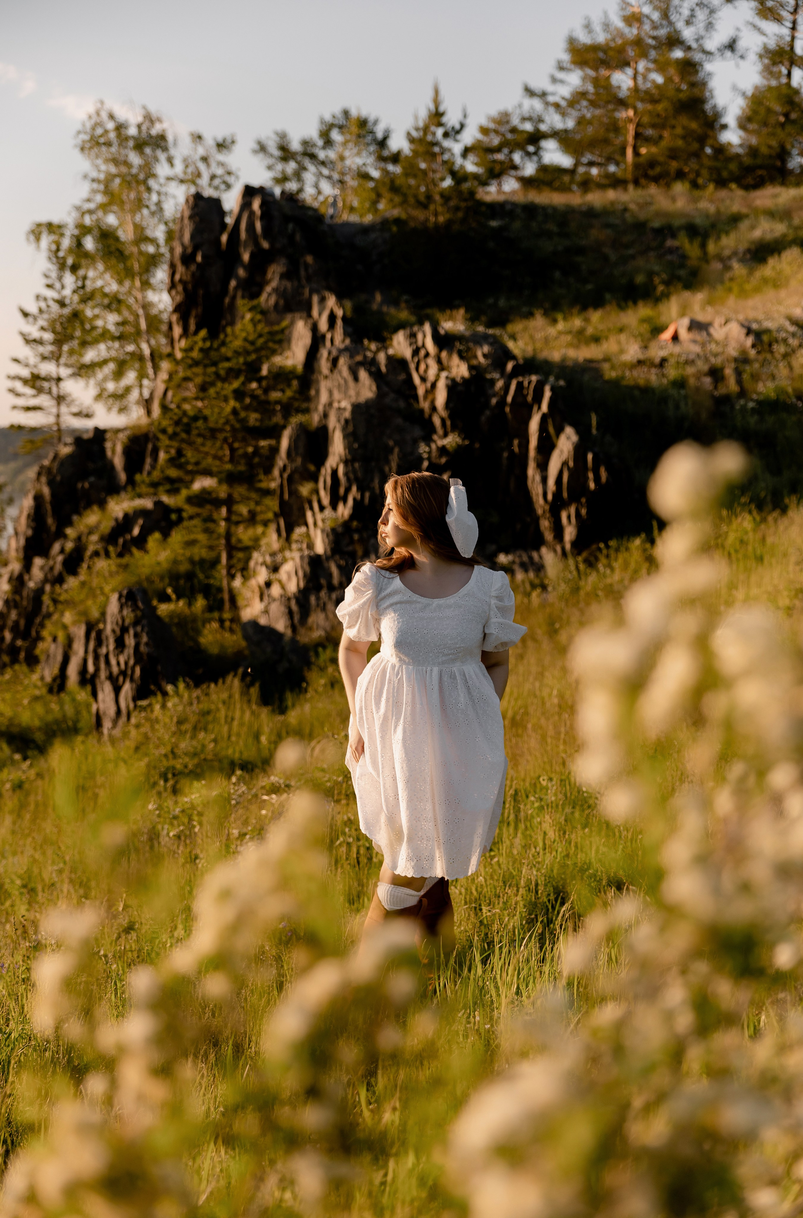 Юлия, съёмка на озере. Свадебный и портретный фотограф в Миассе Филиппенко Дарья