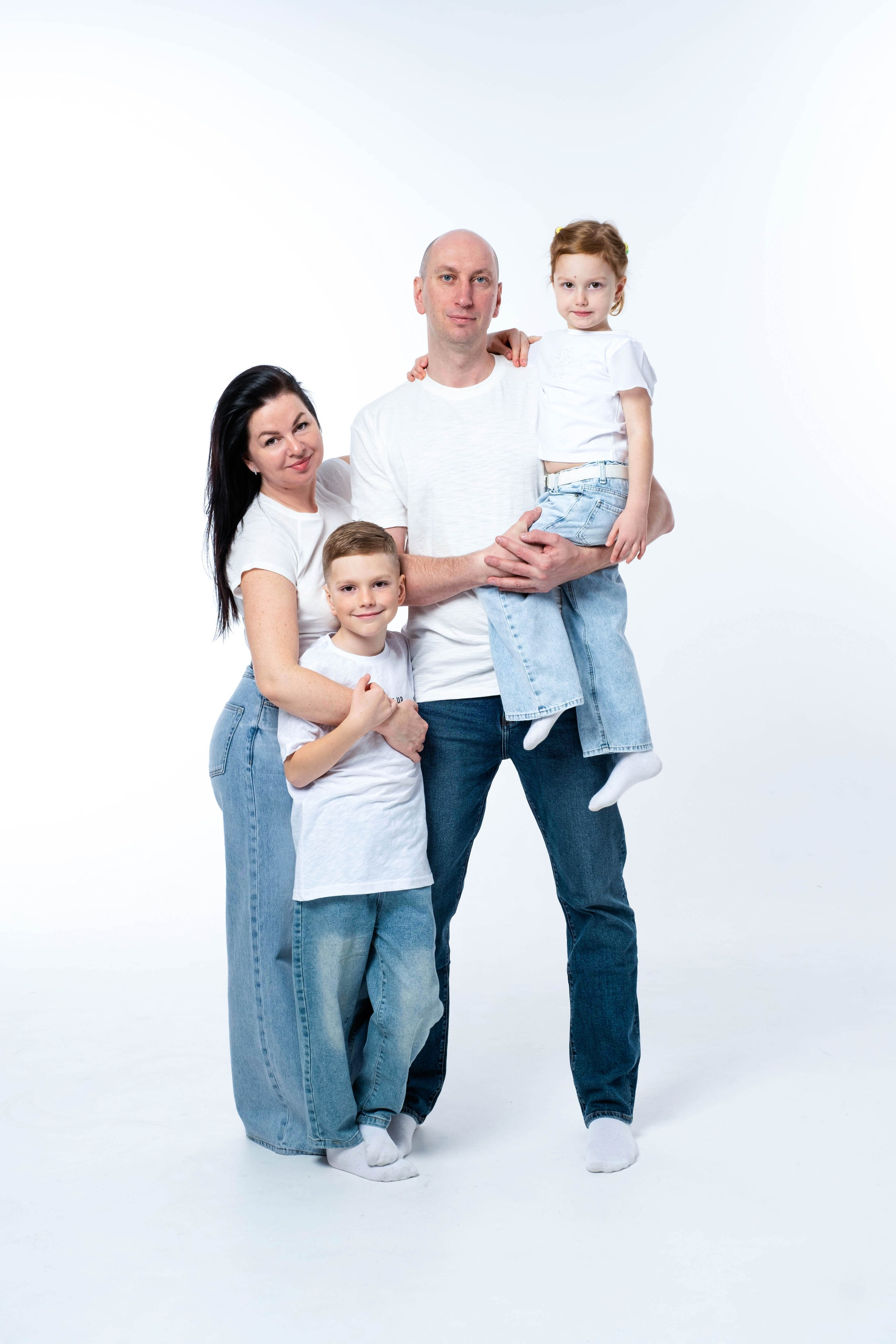 Семья Васютиных. Студийный, портретный, семейный фотограф Южно-Сахалинска Яна Радаева