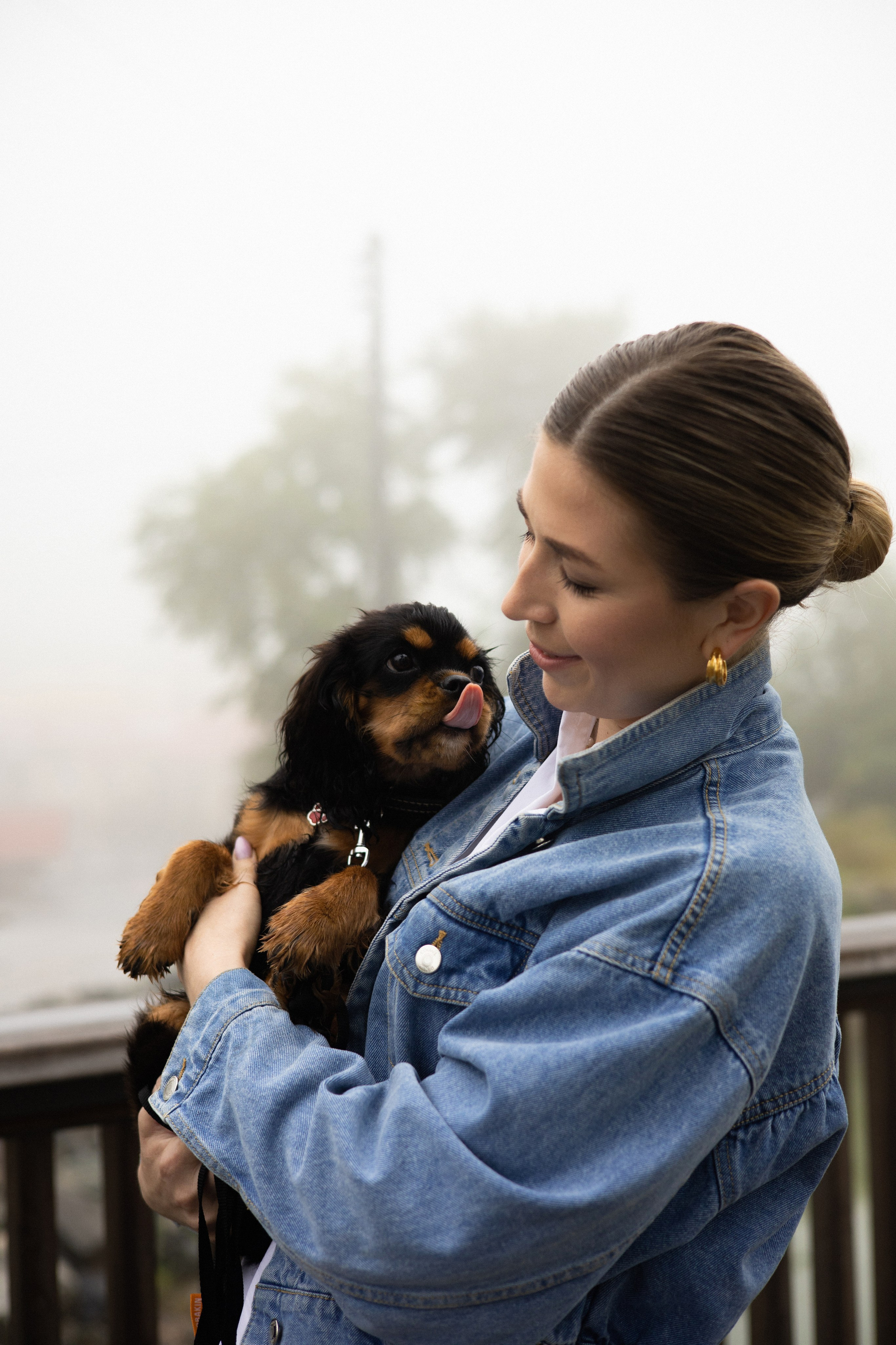 Алёна и Каспер. Фотограф — анималист Владивосток, Алина