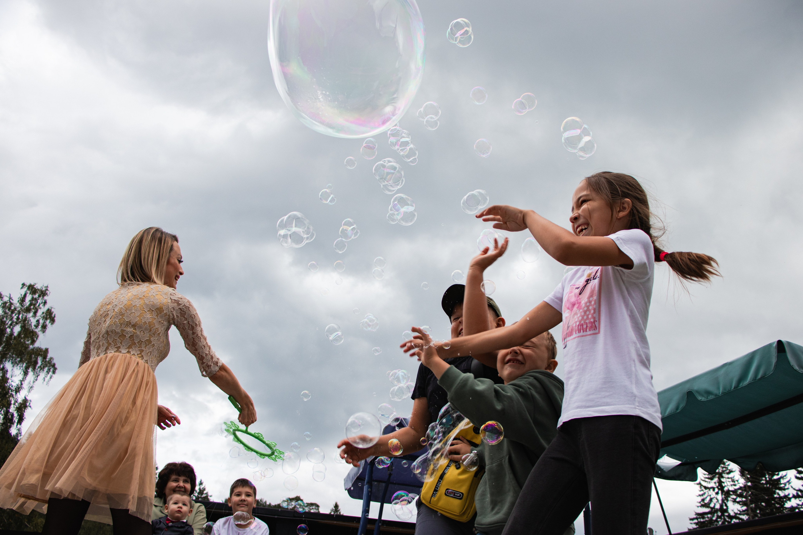 Семейная фотосессия и день рождения в городе Томск
