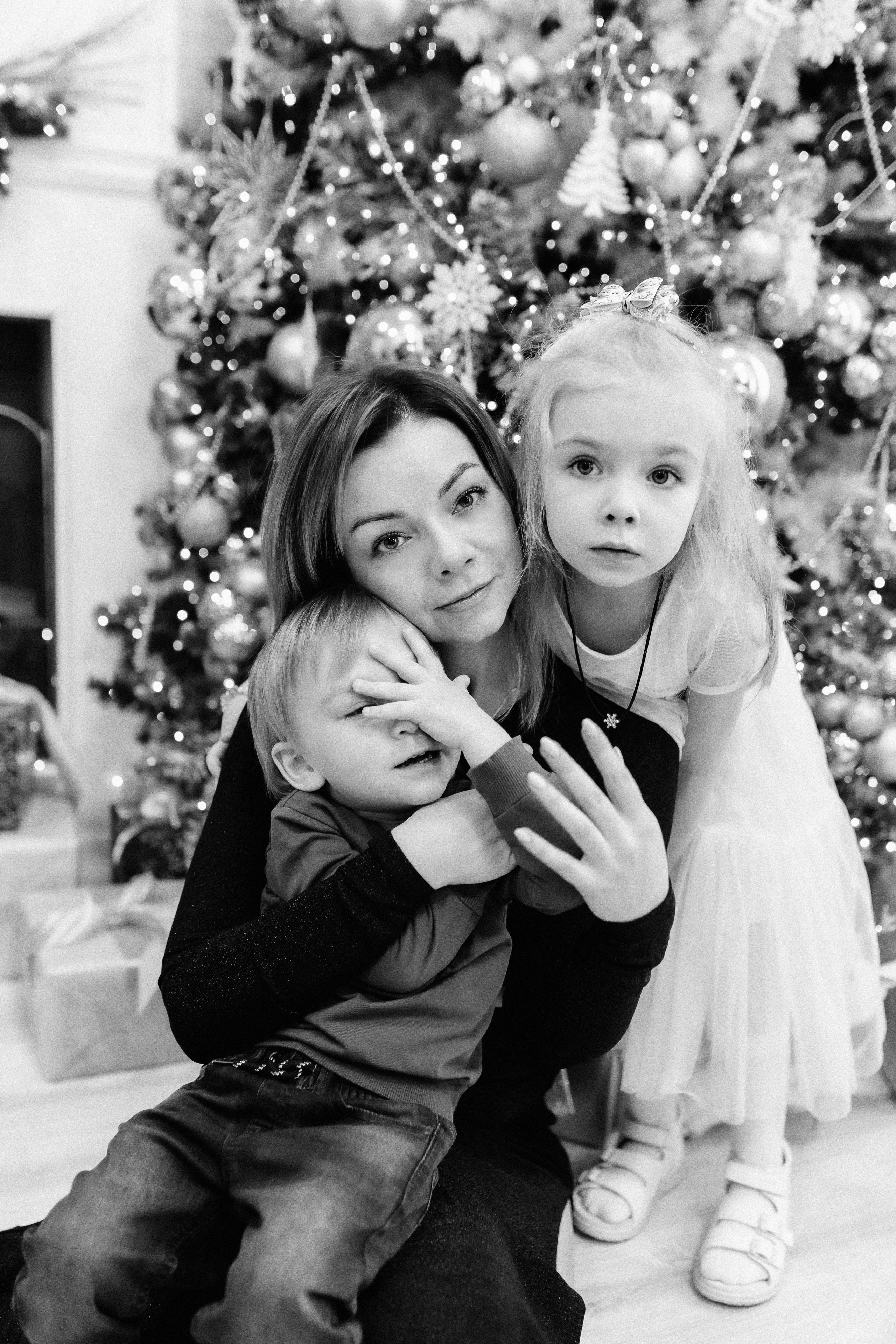 Маша, Алиса и Костя! Новый год!. Профессиональный фотограф, Москва |Видное Елена Елизарова