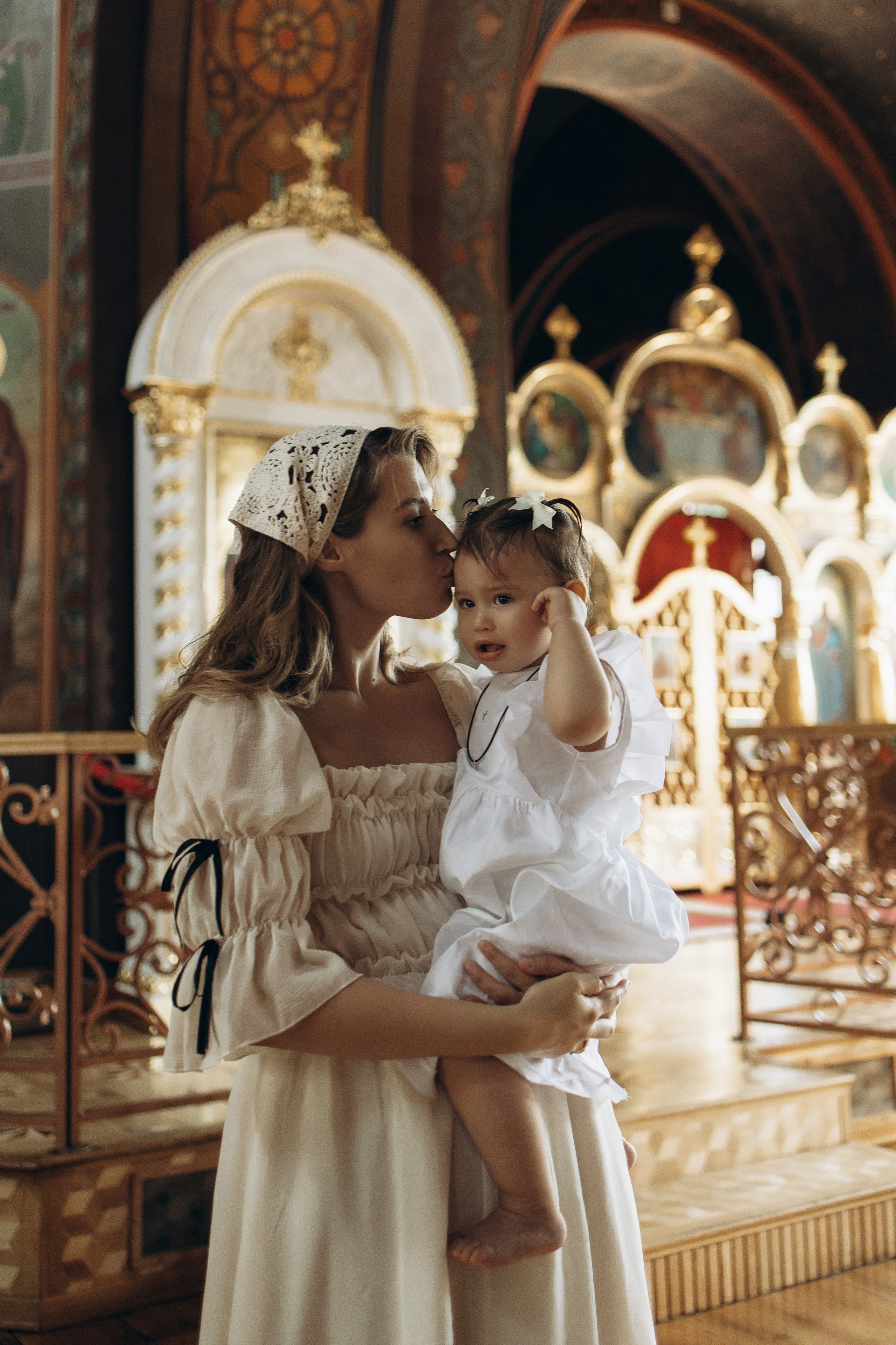 Крещение Стефании. Самый теплый фотограф в Краснодаре Рябоконь Ксения