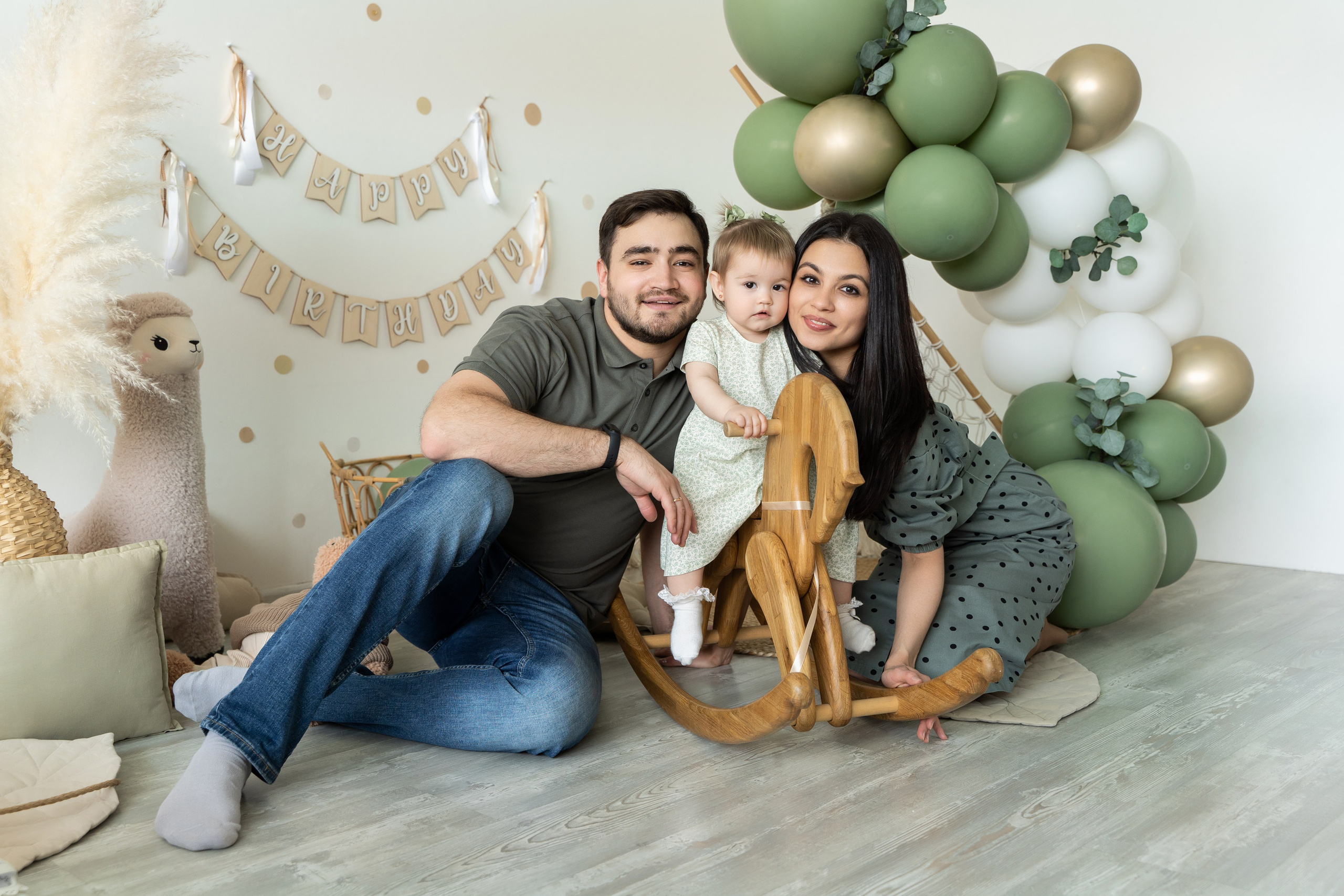 Саша, Гера и Лилу, фотосессия на 1 год. Фотограф Татьяна Мамонтова