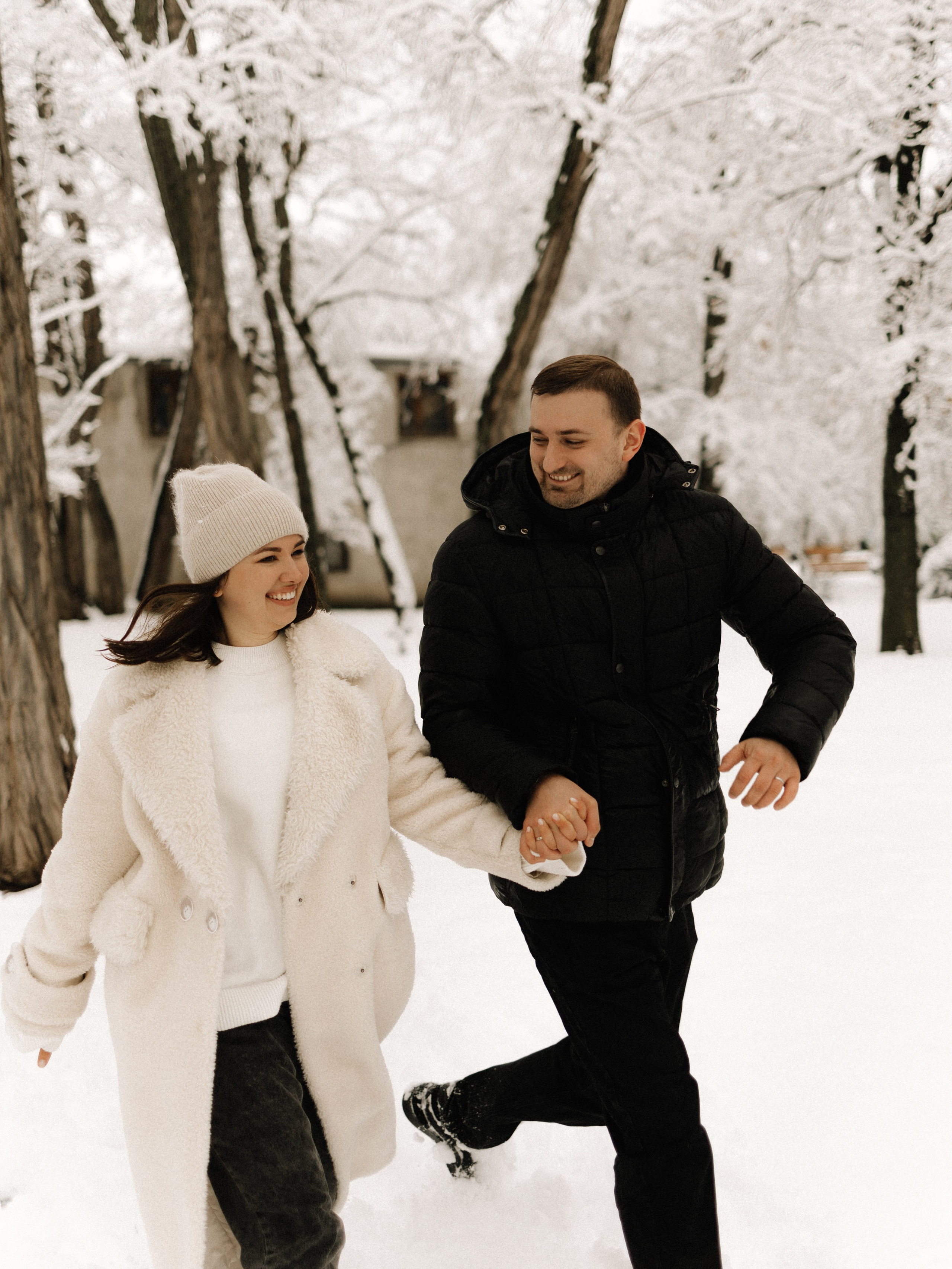 Артём и Ксюша. Зима. Семейный фотограф в Краснодаре Храмова Анна