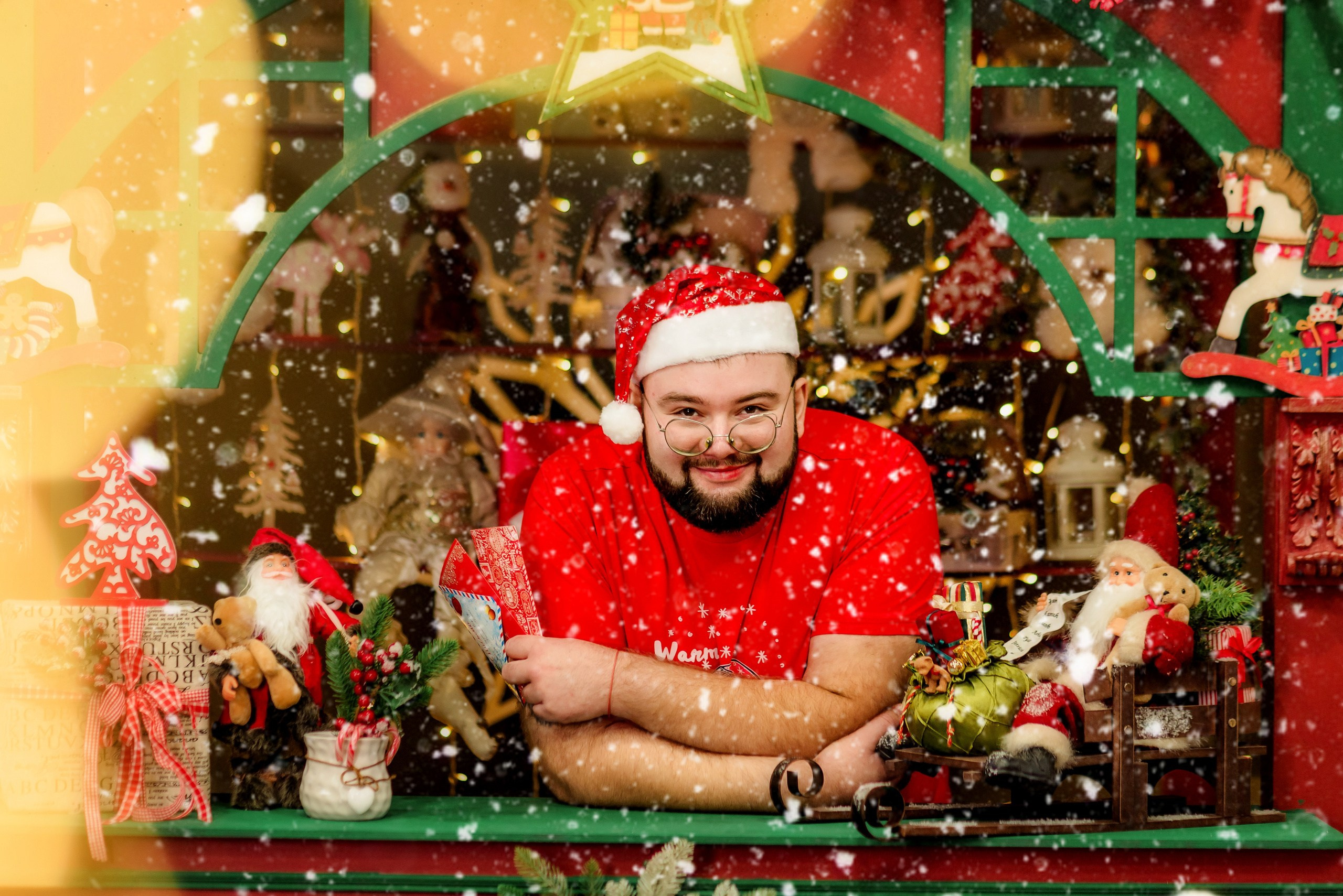 Новогодняя съемка. Меркулова Ольга фотограф Воронеж