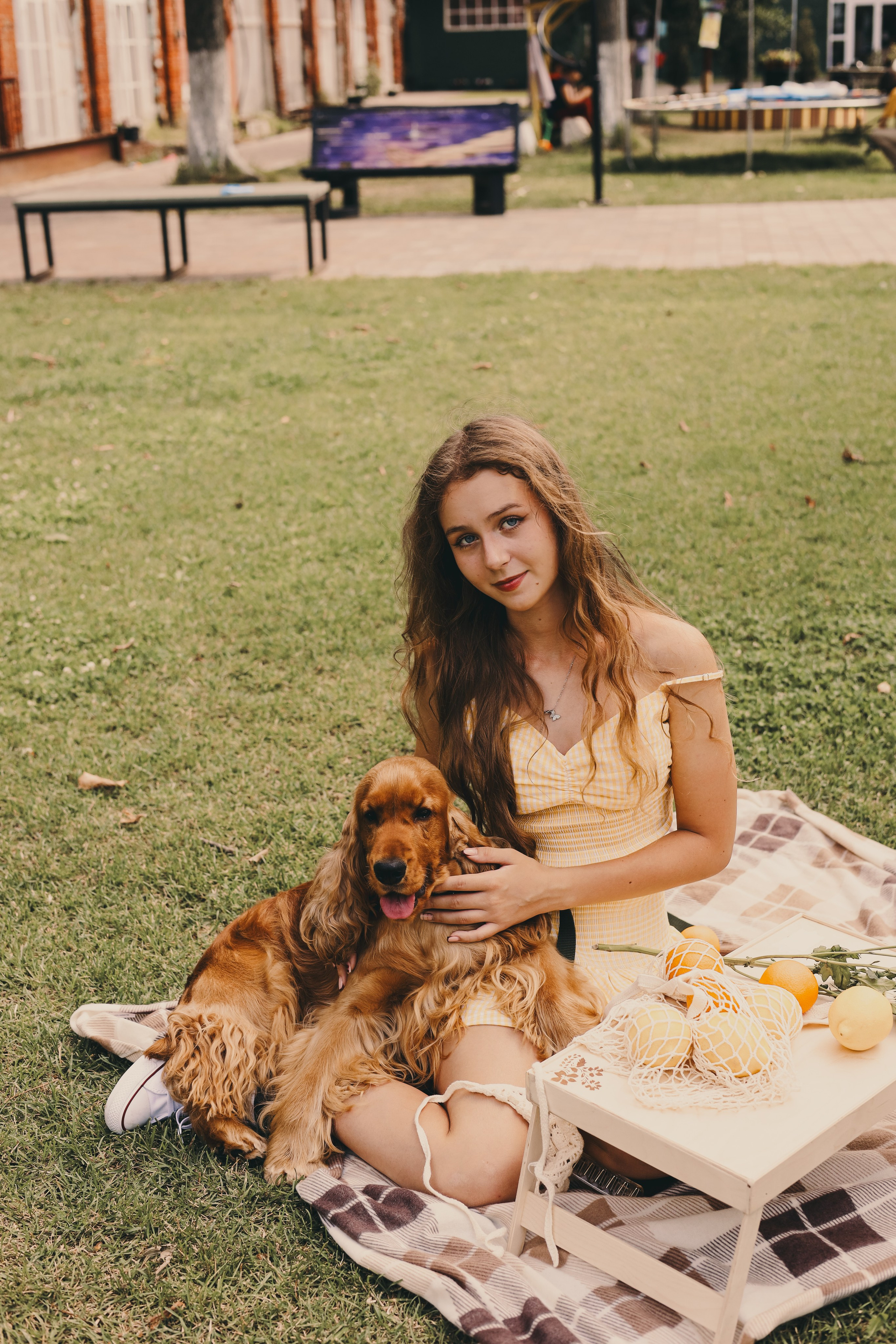 Фотопроект «Пикник со спаниелем». Фотограф Мария Лаенко