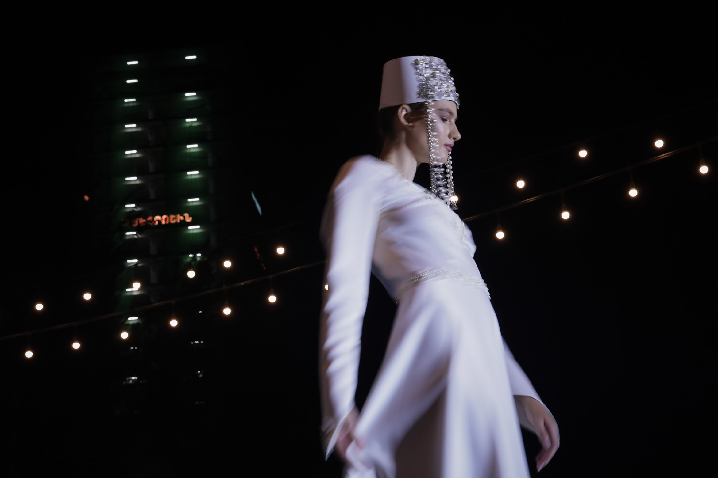 Armenian national dress and dance. Press photo