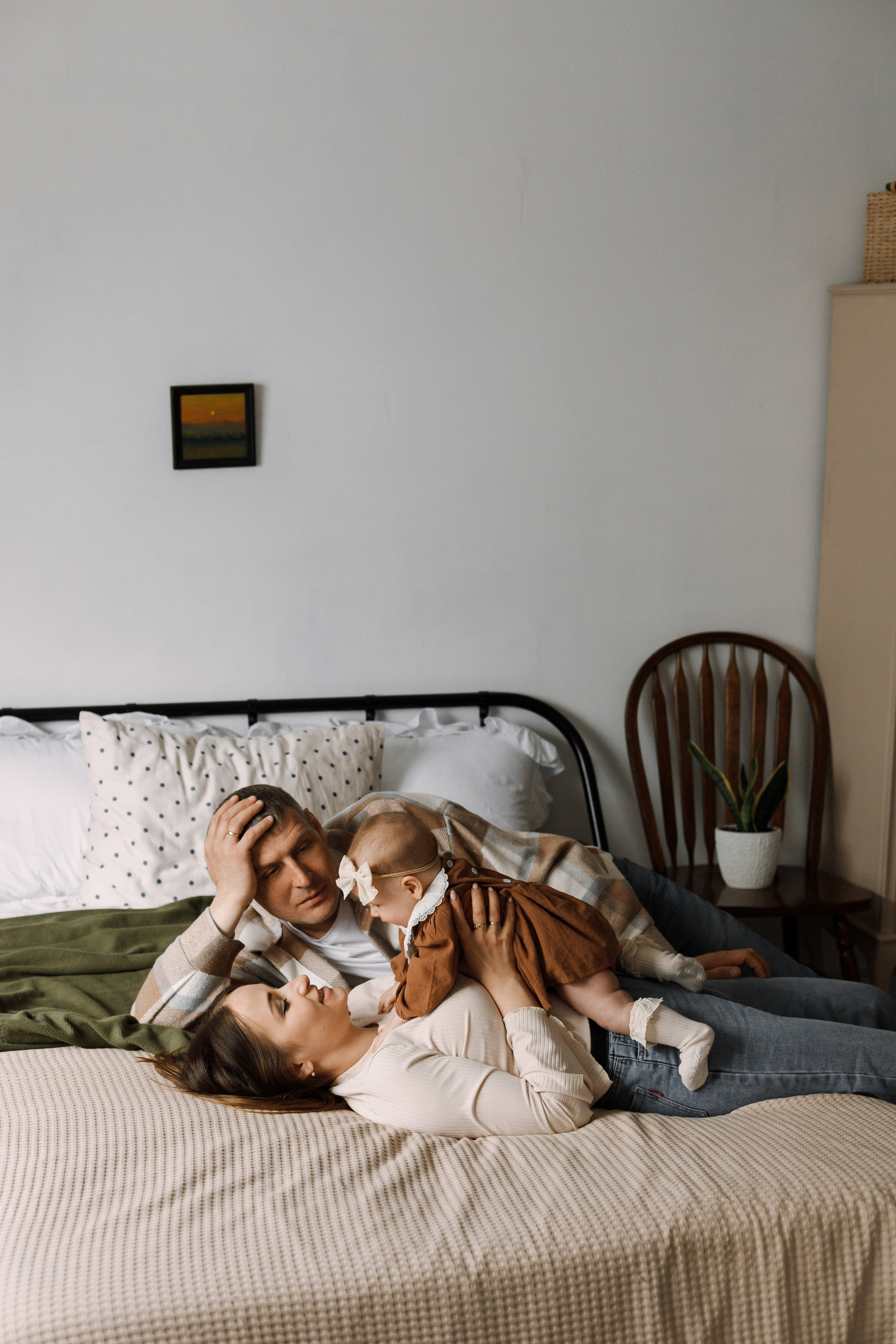 Оля, Алексей и Кариночка фотостудия Фабрика. Фотограф Александра Сыщенко