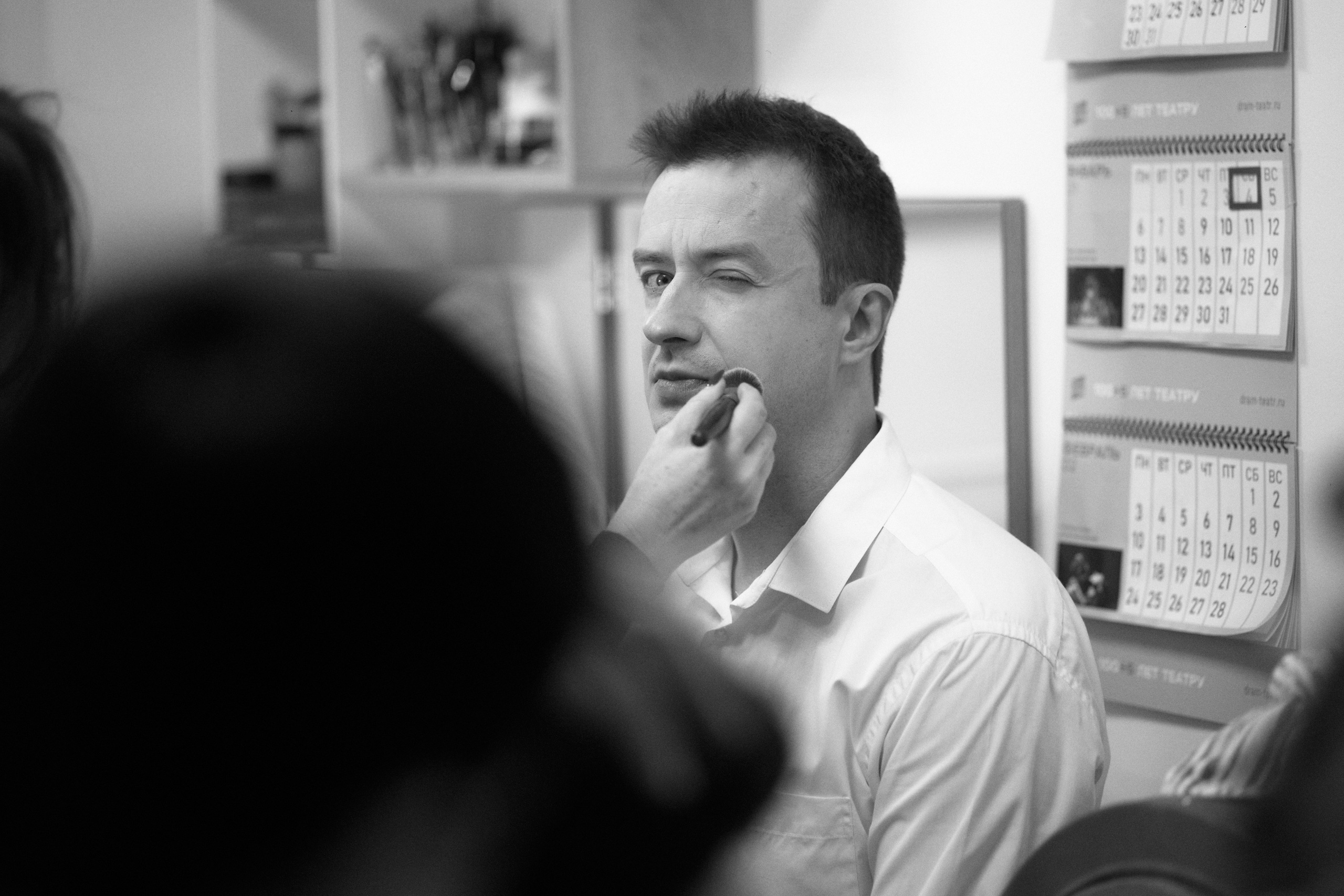 За кулисами. Фотограф Юлия Маринина