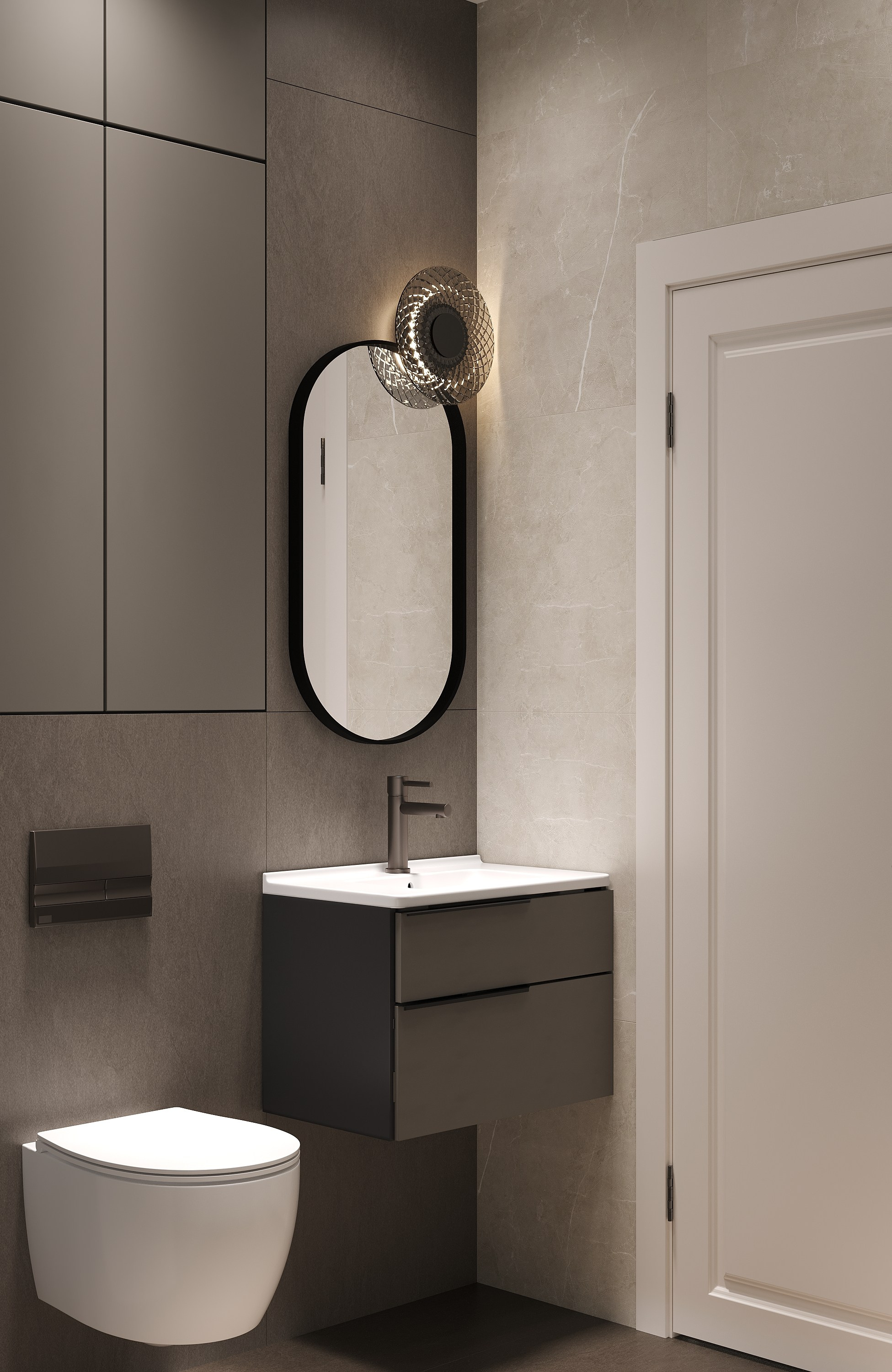 3 m² САНУЗЕЛ. 3d визуализатор