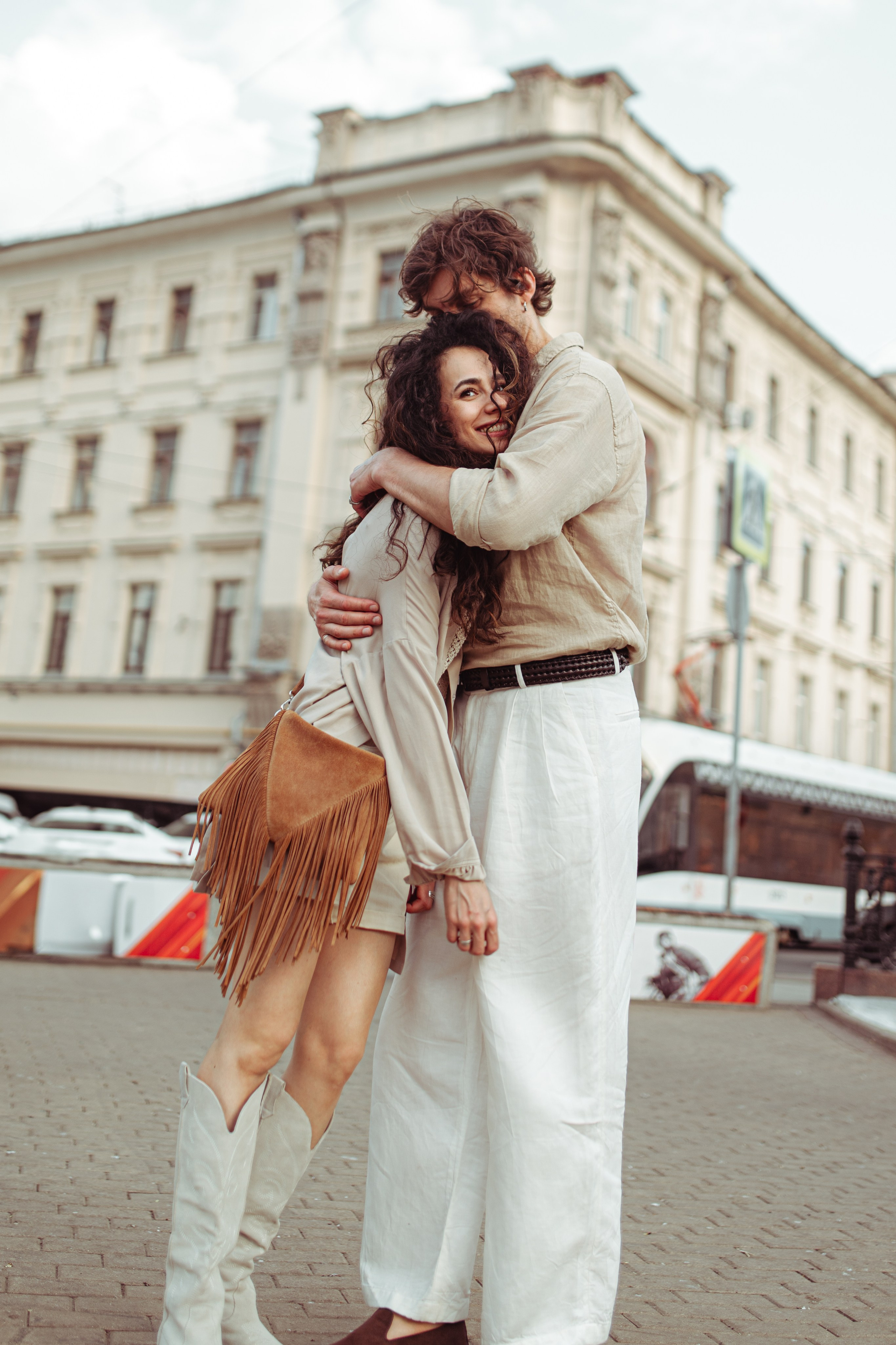 Актеры Виктор Михайлов и Евгения Вайс. Фотограф Сергей Белов | Москва