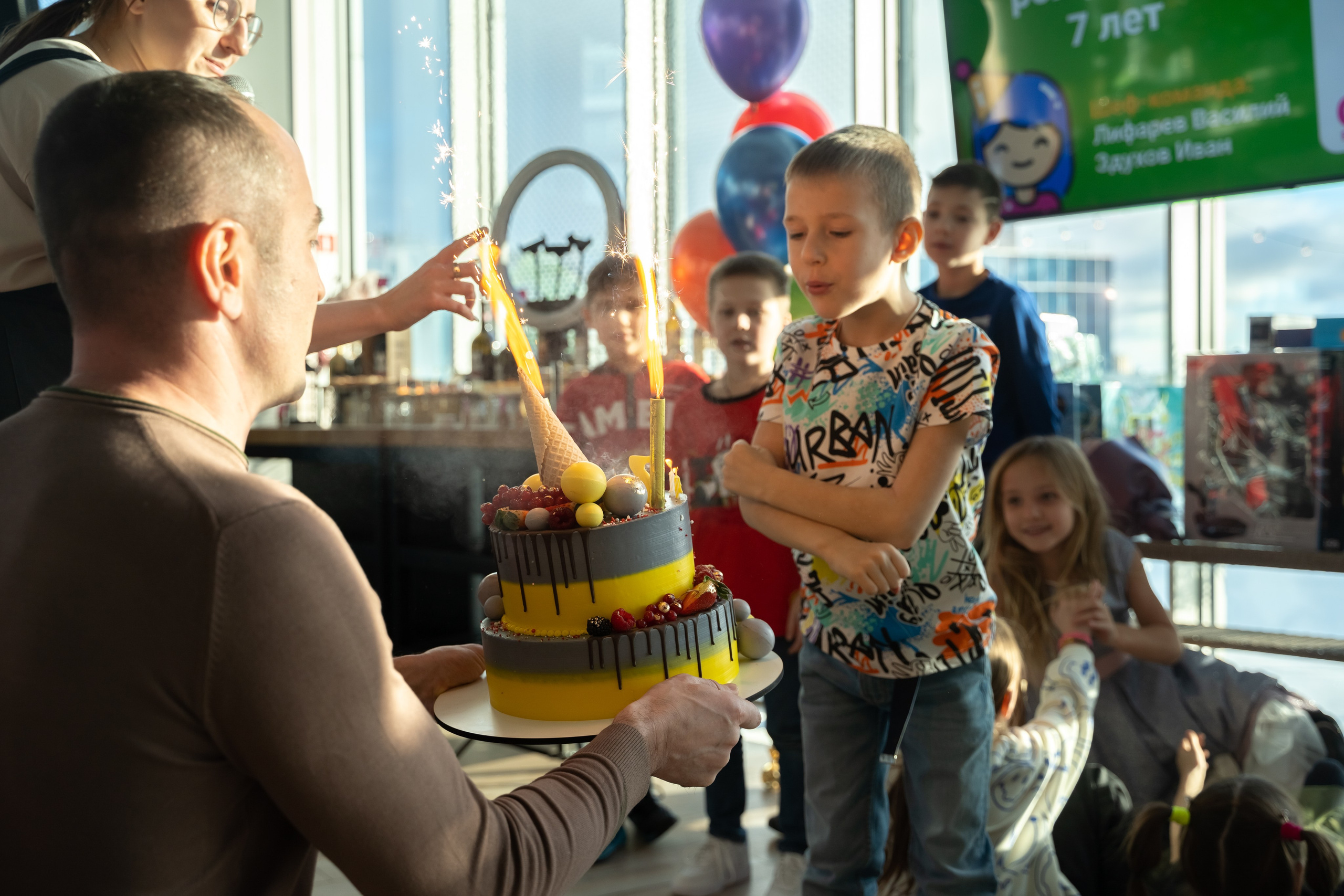 День Рождения в кулинарной студии. Фотограф в Одинцово, Москве