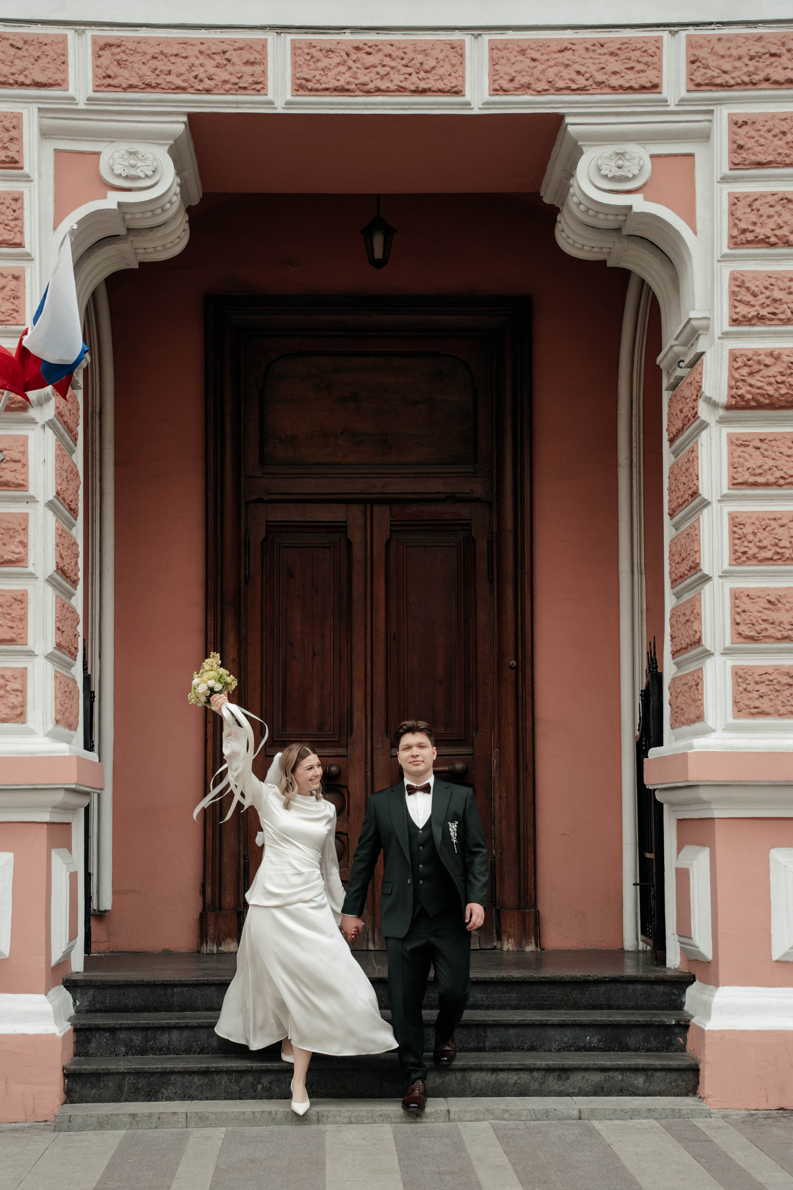 Евгений и Анастасия / Особняк Спиридонова, МГУ. Свадебный фотограф Москва Александра Аверкова
