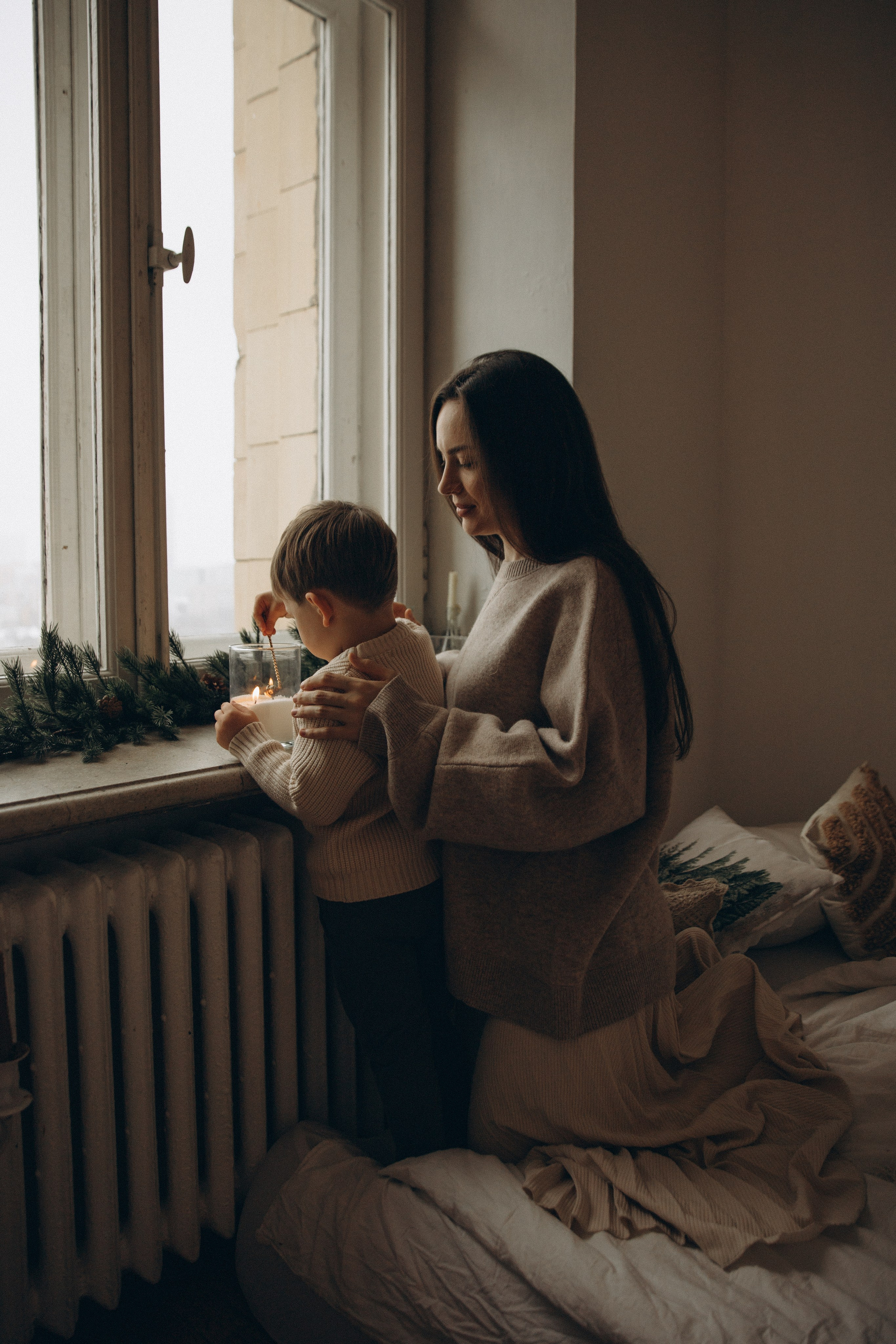 Фотосессия мама и сын. Семейный фотограф в Москве и Королеве Евгения Баукова